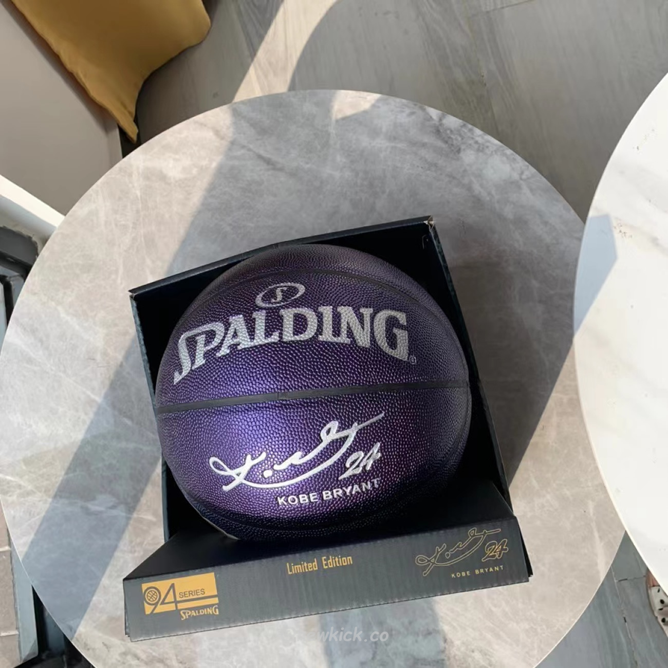 Spalding Kobe Bryant 24k Basketball Black Purple (9) - newkick.vip