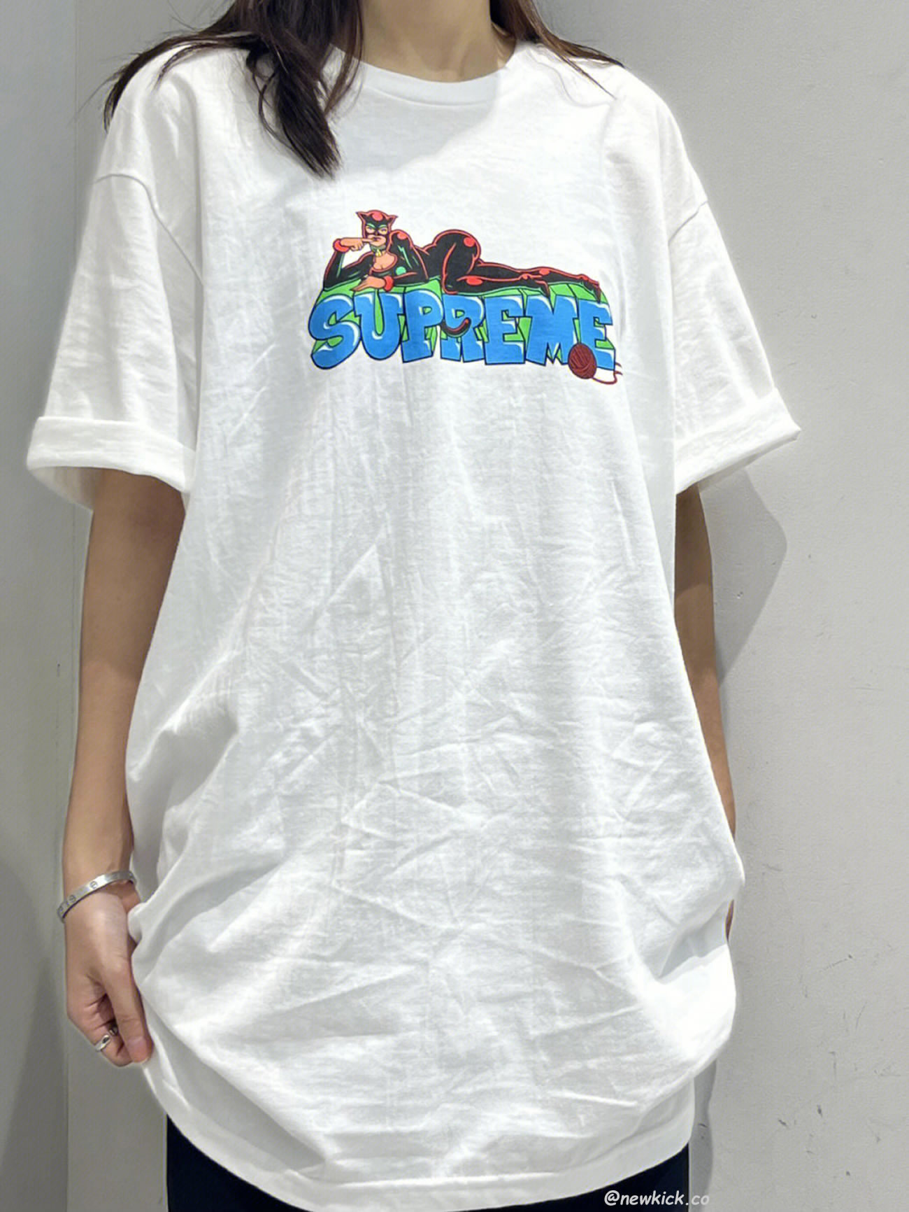 Supreme Catwoman Tee (2) - newkick.vip