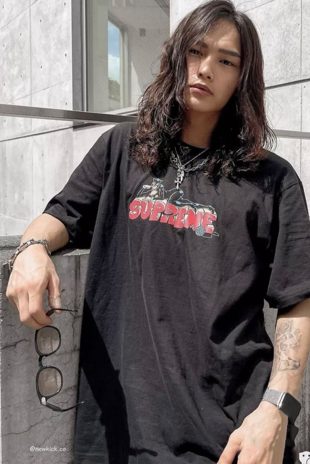 Supreme Catwoman Tee (4) - newkick.vip