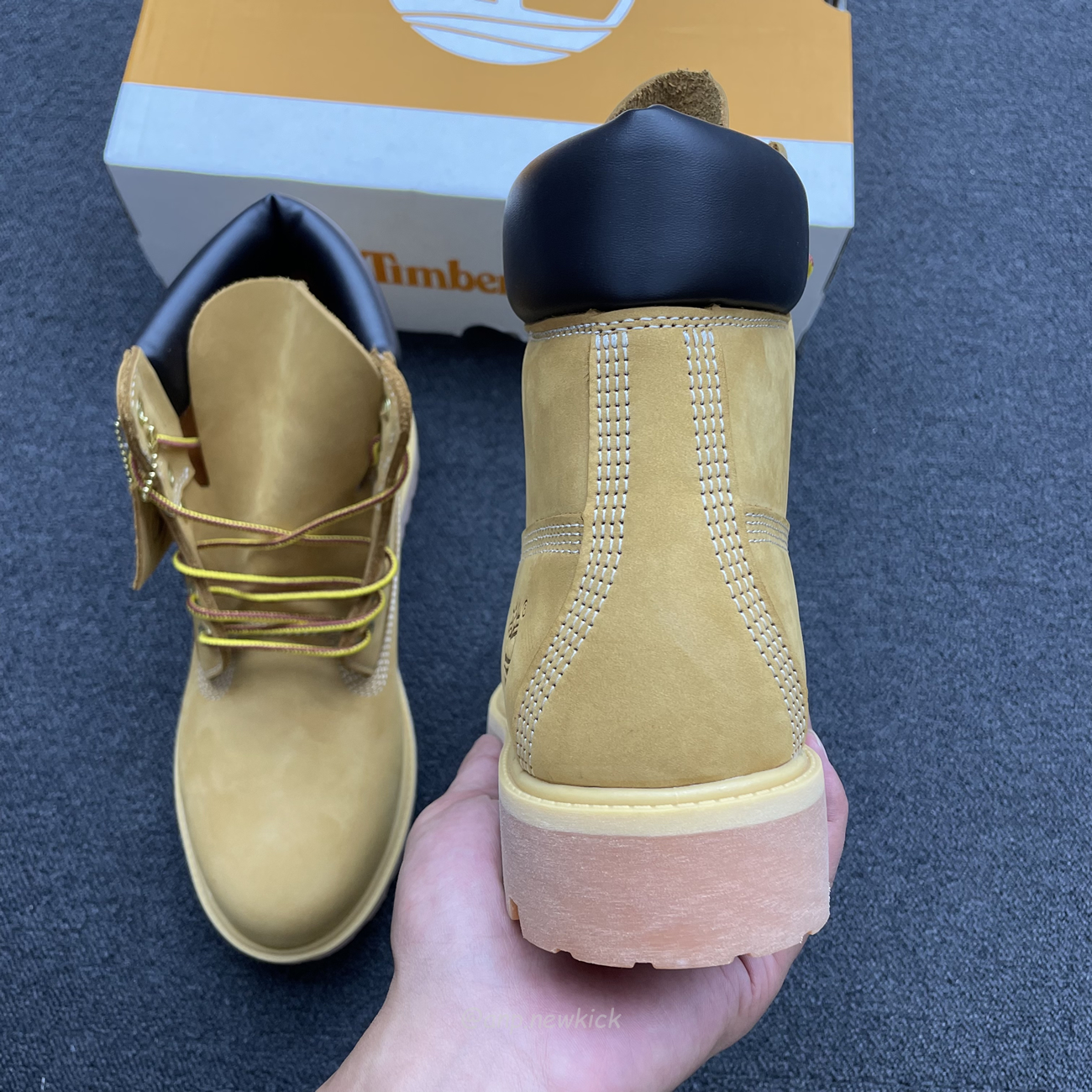 Timberland 6 Premium Waterproof Boot Wheat Tb010061 713 (10) - newkick.vip