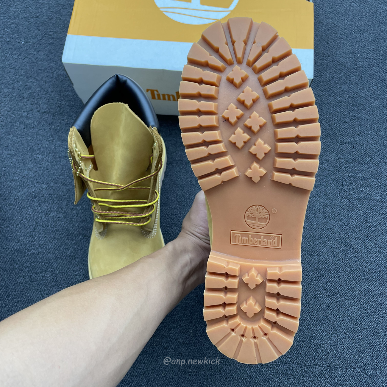 Timberland 6 Premium Waterproof Boot Wheat Tb010061 713 (11) - newkick.vip