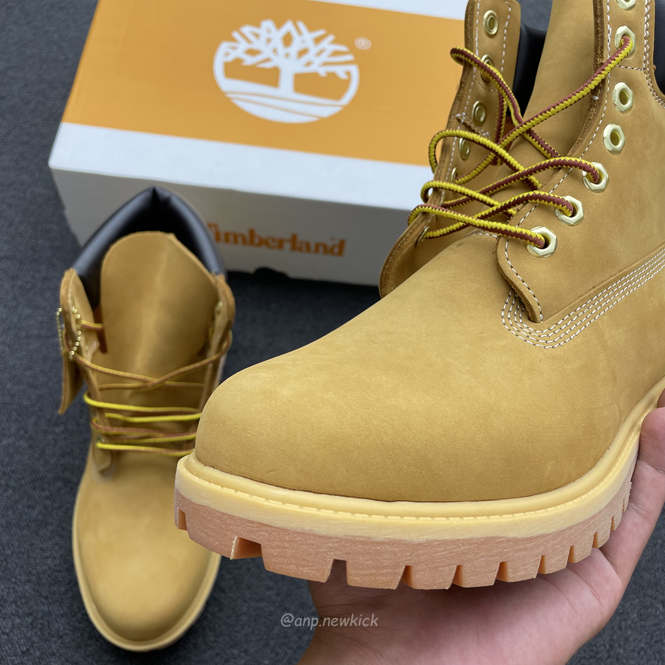 Timberland 6 Premium Waterproof Boot Wheat Tb010061 713 (7) - newkick.vip