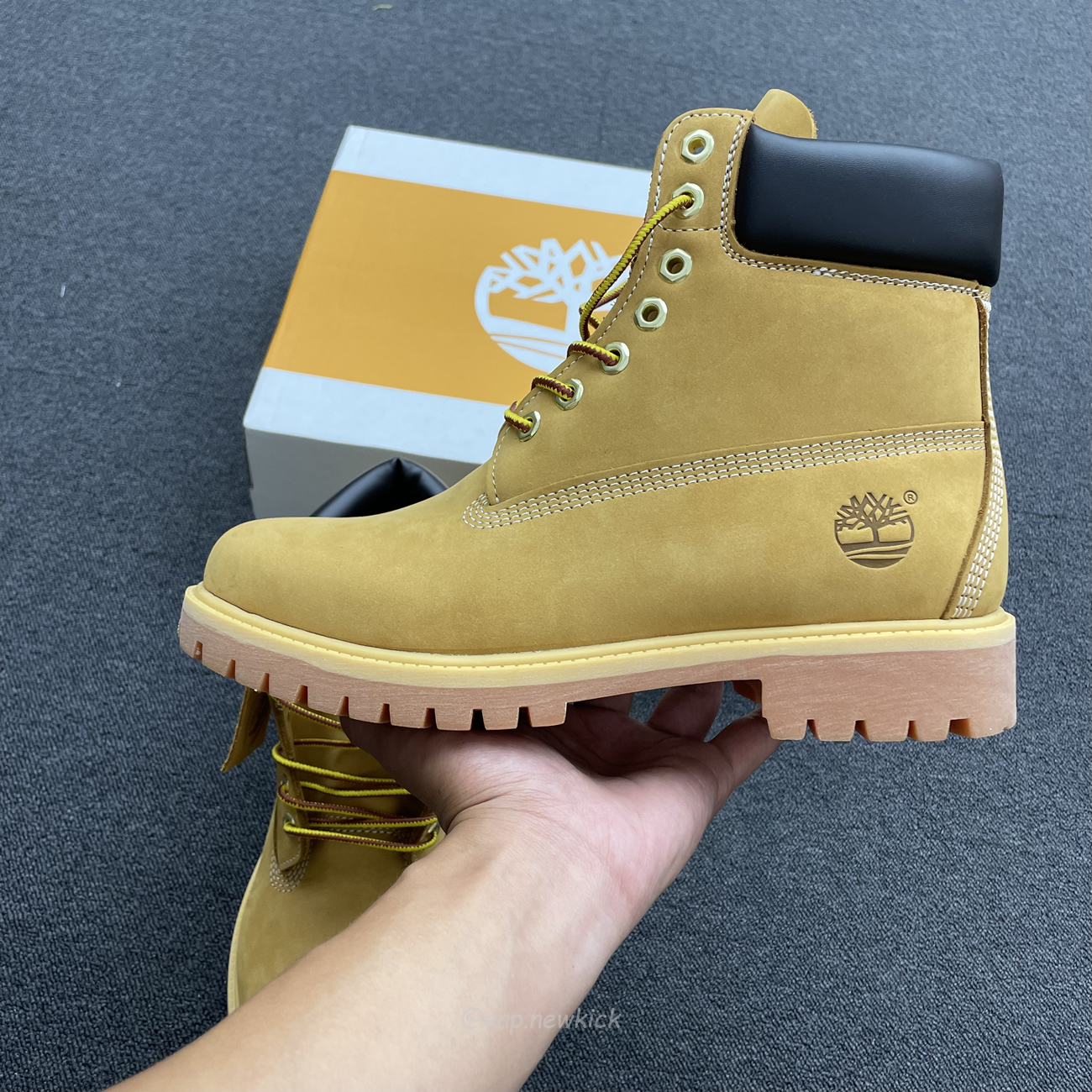 Timberland 6 Premium Waterproof Boot Wheat Tb010061 713 (9) - newkick.vip