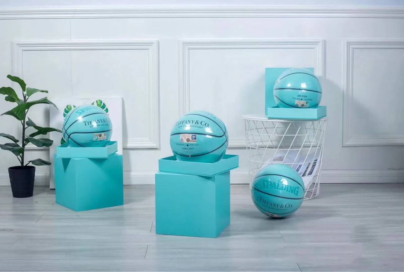 Tiffany X Cat Street X Spalding Basketball Tiffany Blue (4) - newkick.vip