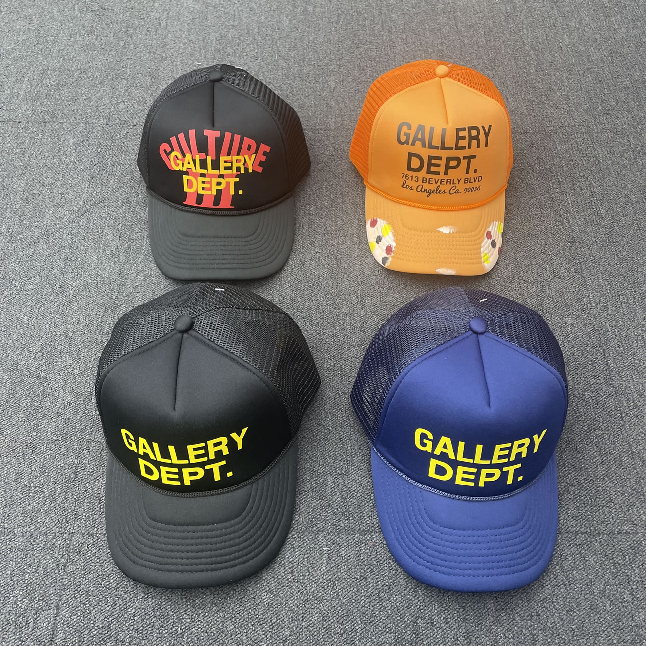 Gallery Dept Logo Trucker Hat(18) - newkick.vip