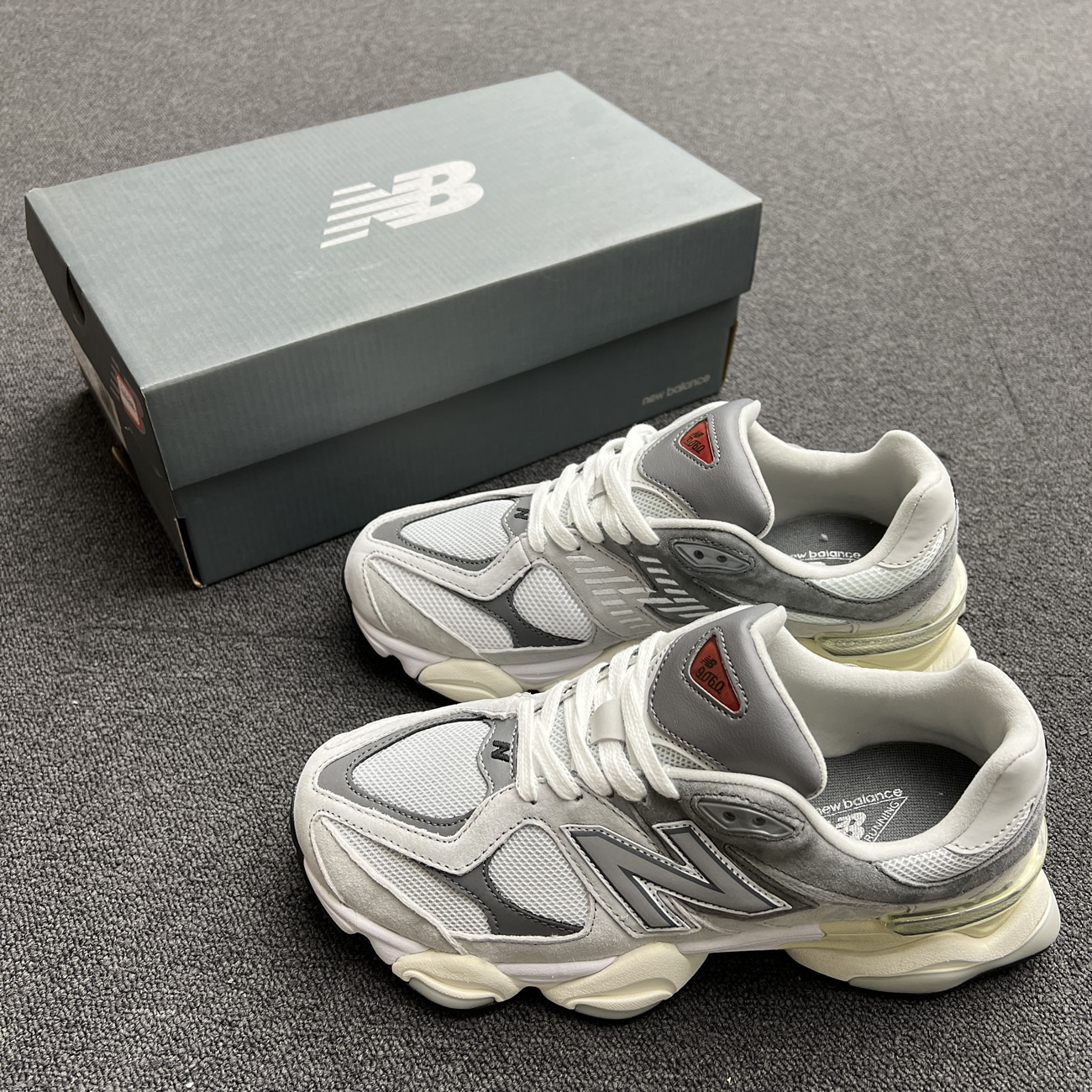 New Balance 9060 Rain Cloud Grey U9060gry (2) - newkick.vip