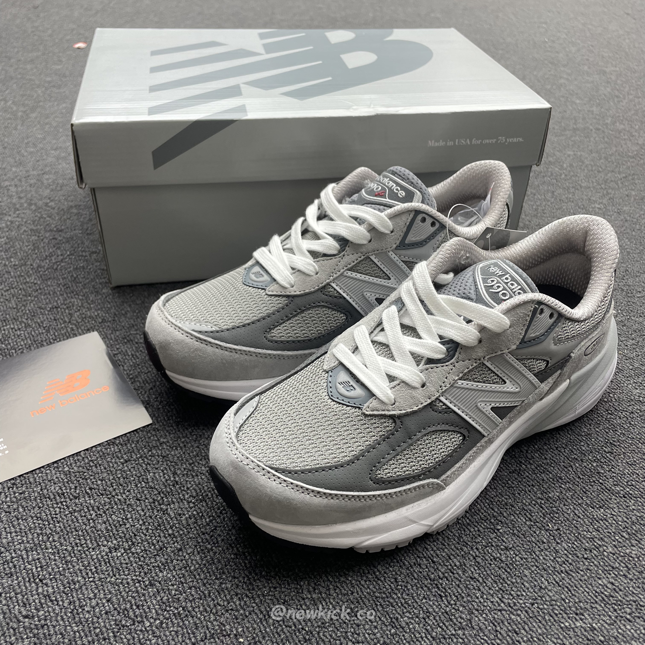 New Balance 990v6 Miusa Grey W990gl6 (7) - newkick.vip