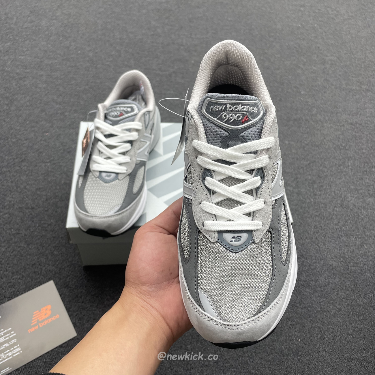 New Balance 990v6 Miusa Grey W990gl6 (9) - newkick.vip