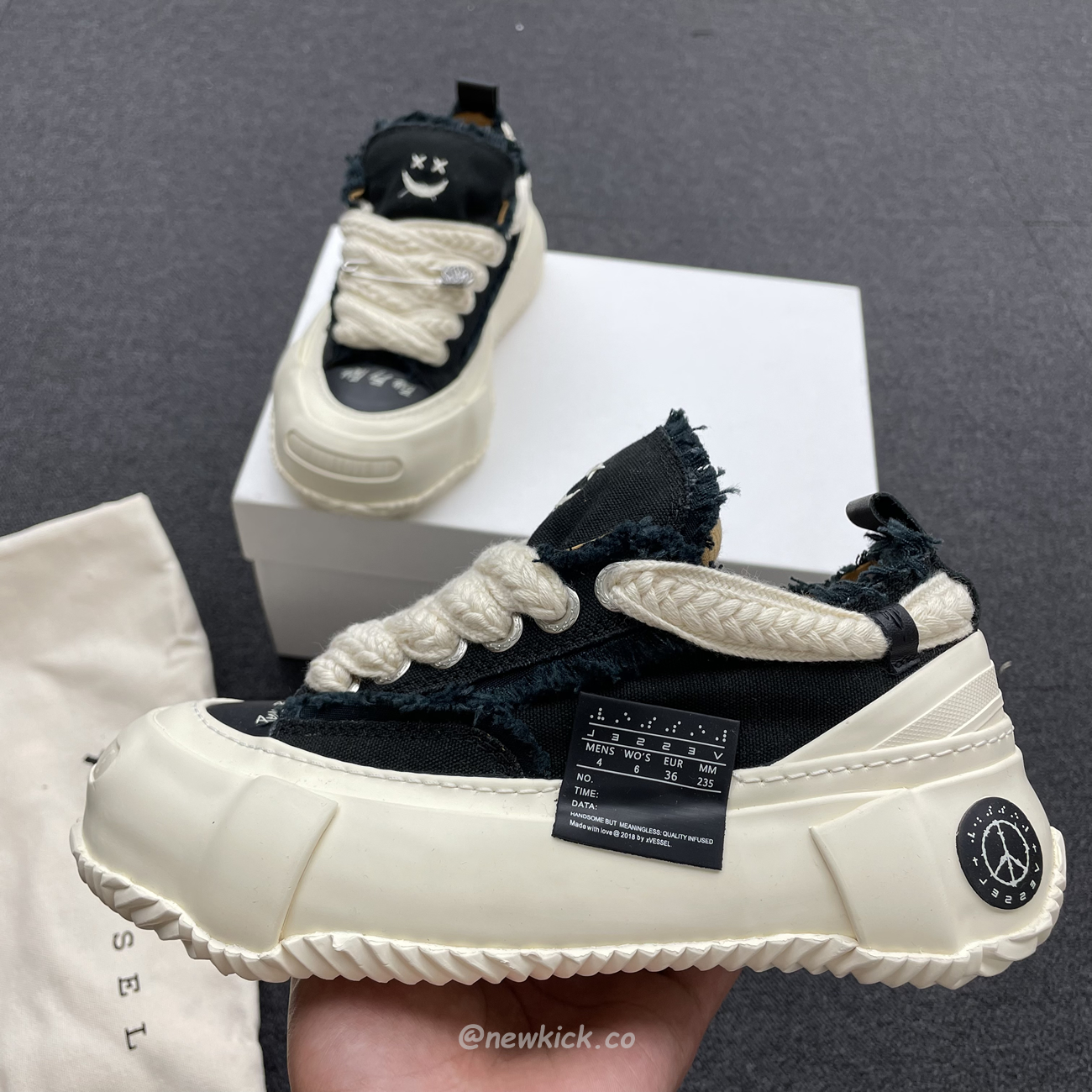 Xvessel G.o.p. 2.0 Marshmallow Lows Black (13) - newkick.vip