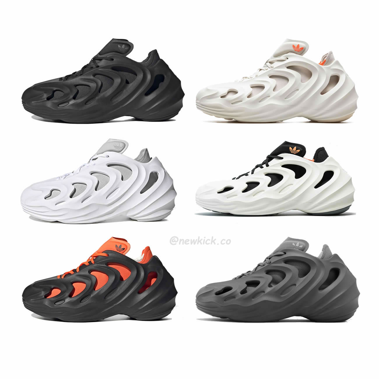 Adidas Adifom Q Wonder White Core Black Orange Grey (1) - newkick.vip