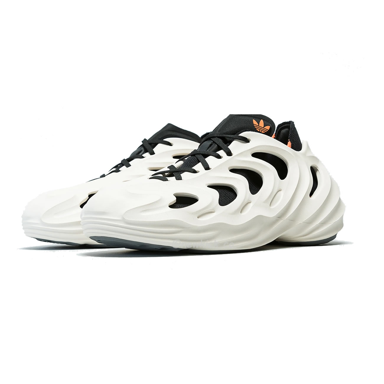 Adidas Adifom Q Wonder White Core Black Orange Grey (34) - newkick.vip