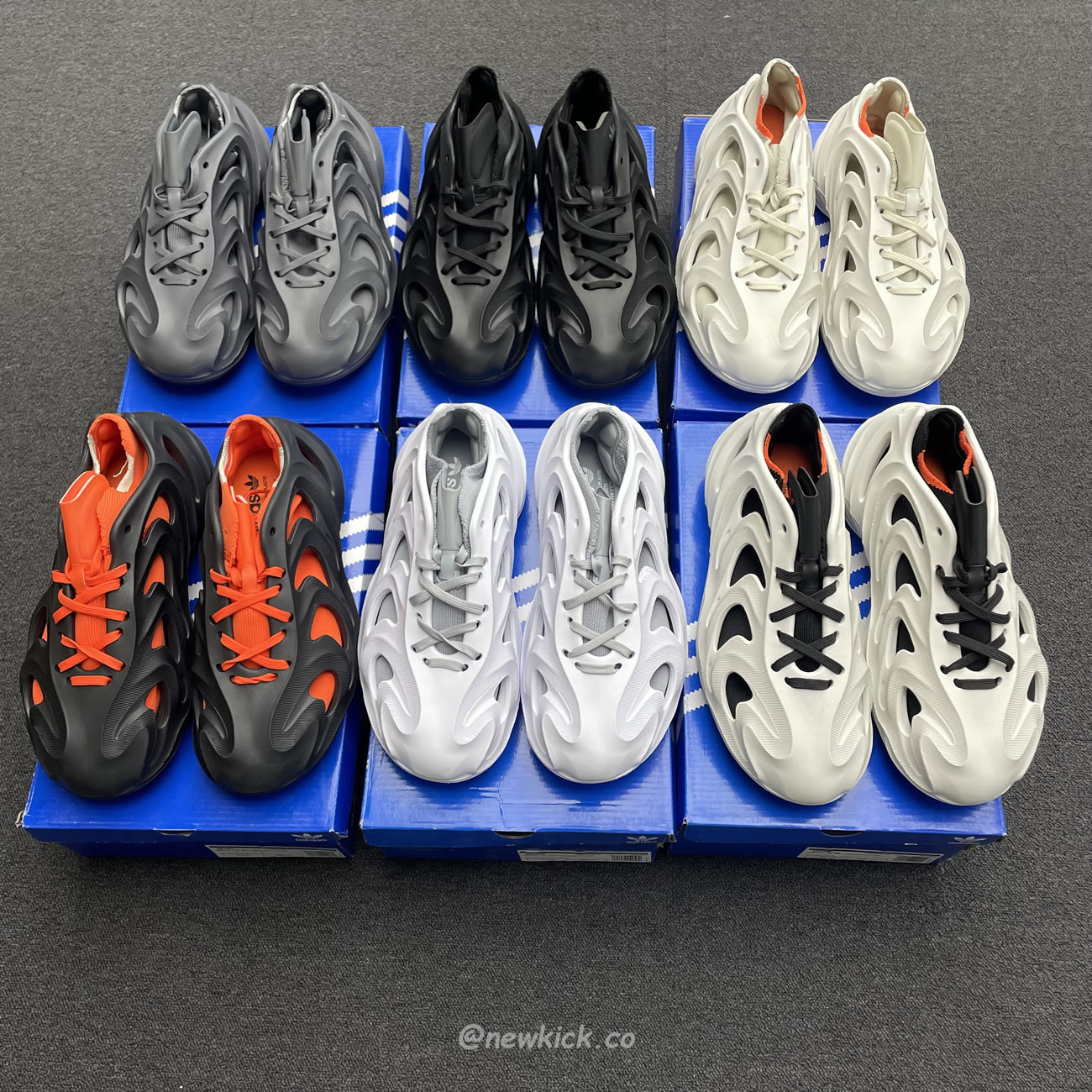 Adidas Adifom Q Wonder White Core Black Orange Grey (4) - newkick.vip