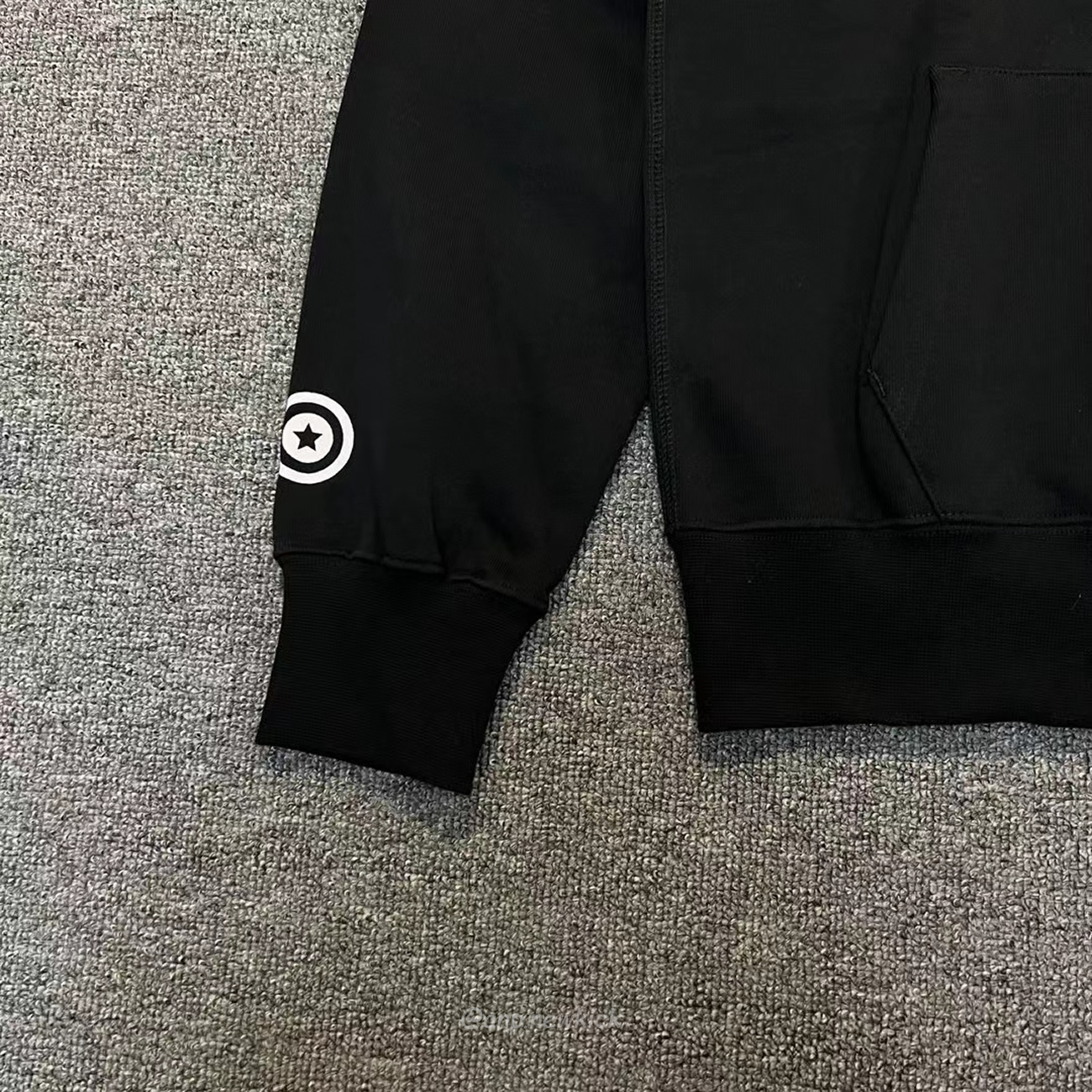 Bape Shark Full Zip Hoodie Black Ss22 (4) - newkick.vip