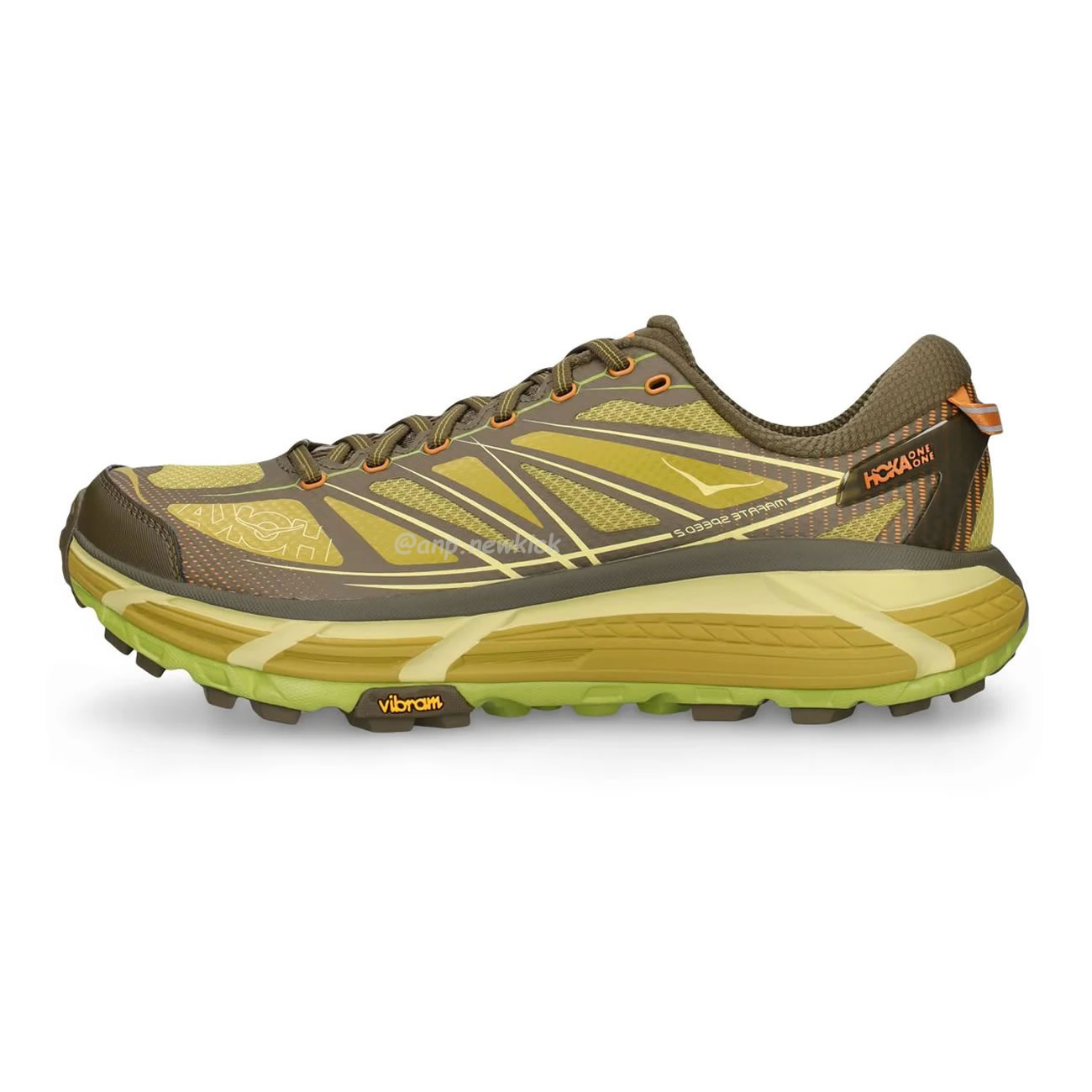 Hoka One One Mafate Speed 2 Black Castlerock 1126851 Bcstl (24) - newkick.vip