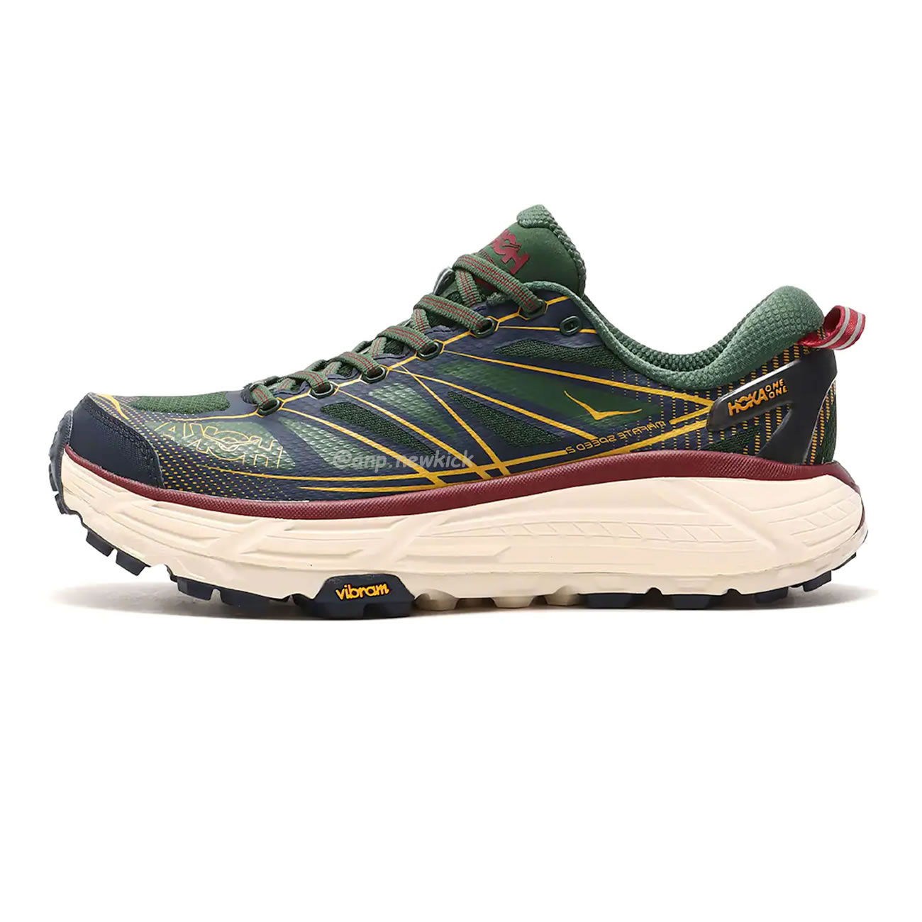 Hoka One One Mafate Speed 2 Black Castlerock 1126851 Bcstl (5) - newkick.vip