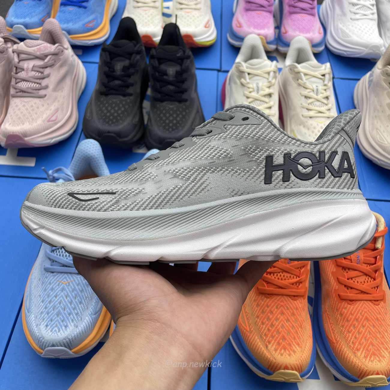 Hoka One One Clifton 9 White 1127895 Wwh (20) - newkick.vip