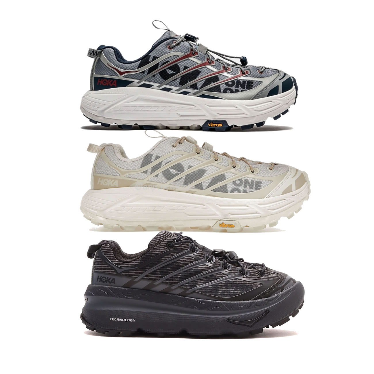 Hoka One One Mafate Three2 Eggnog Shifting Sand 1141572 Essn (1) - newkick.vip