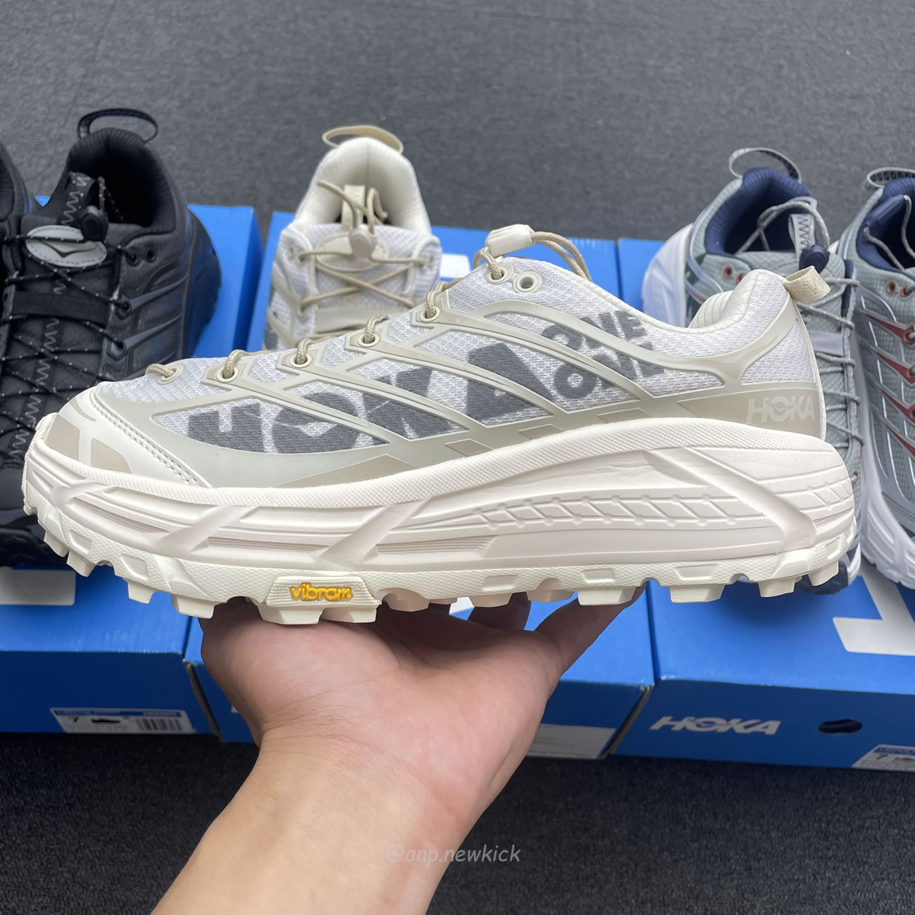 Hoka One One Mafate Three2 Eggnog Shifting Sand 1141572 Essn (3) - newkick.vip