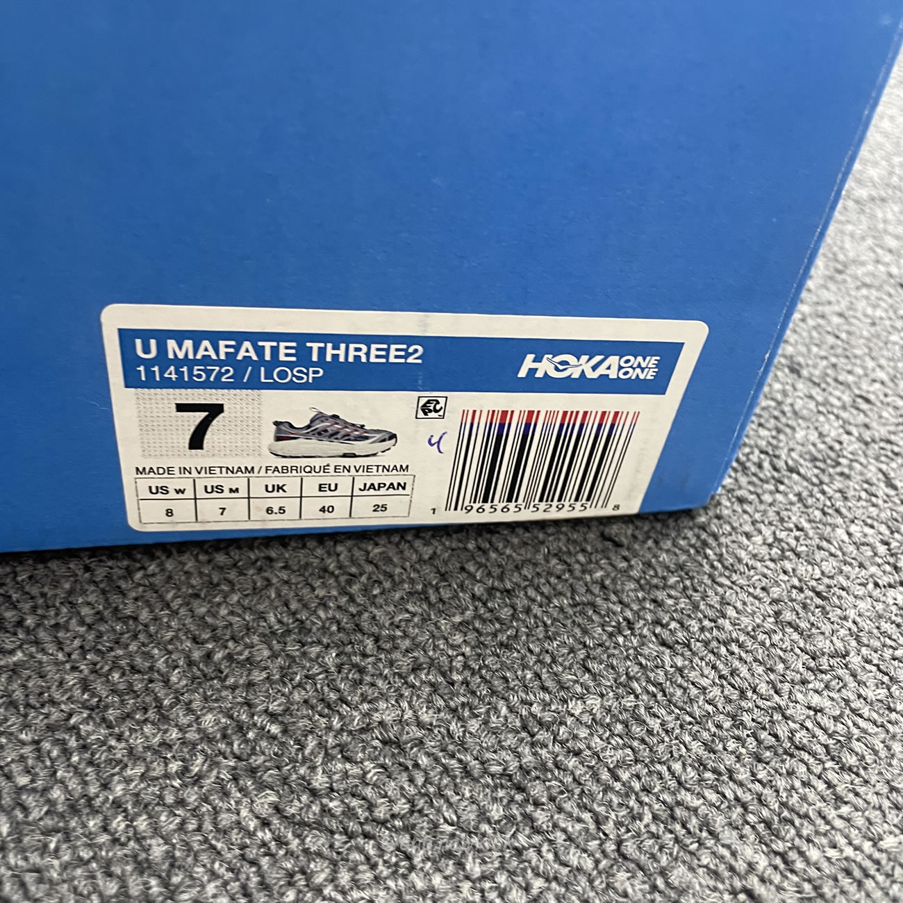 Hoka One One Mafate Three2 Eggnog Shifting Sand 1141572 Essn (5) - newkick.vip