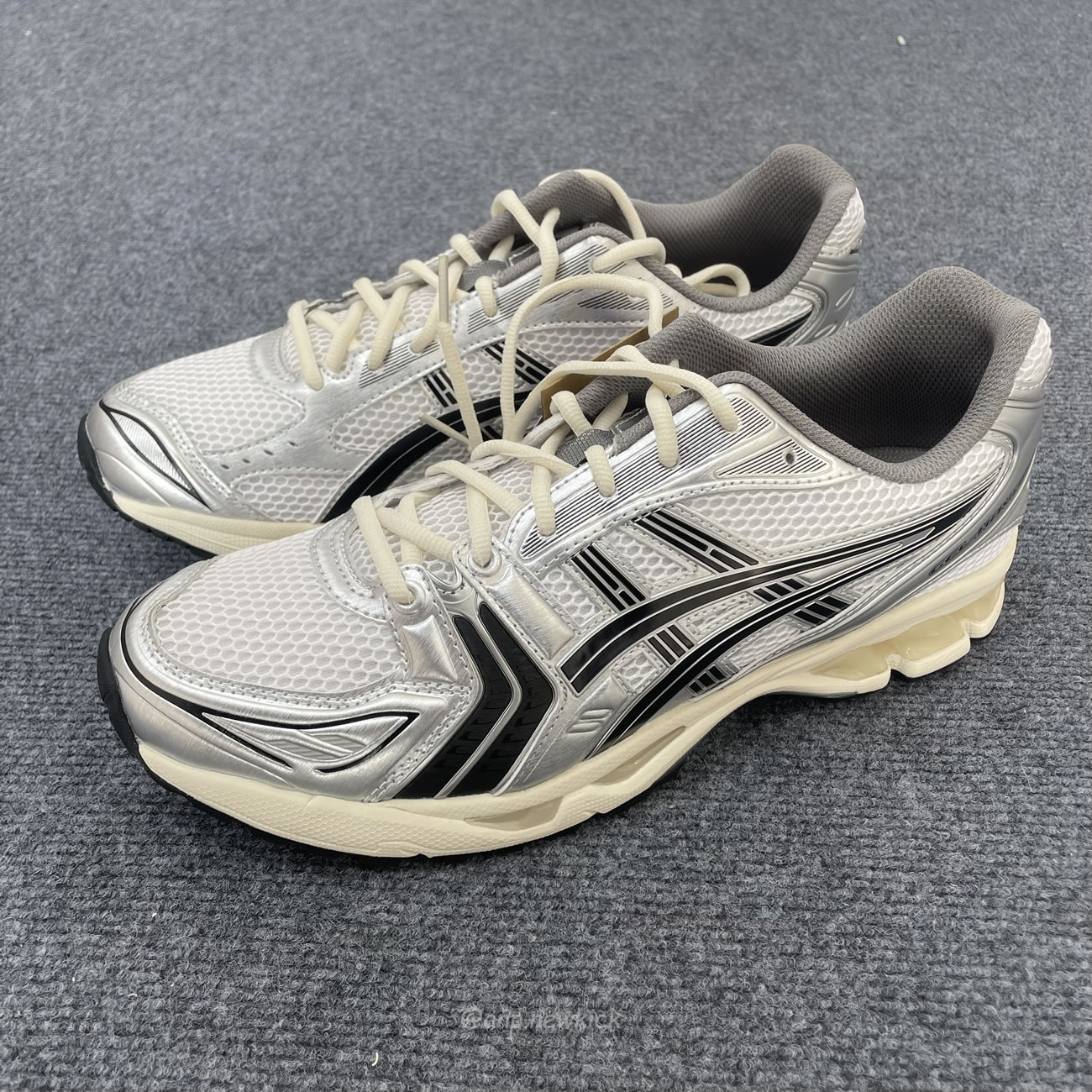 Asics Gel Kayano 14 Jjjjound Silber Schwarz 1201a457 101 (3) - newkick.vip