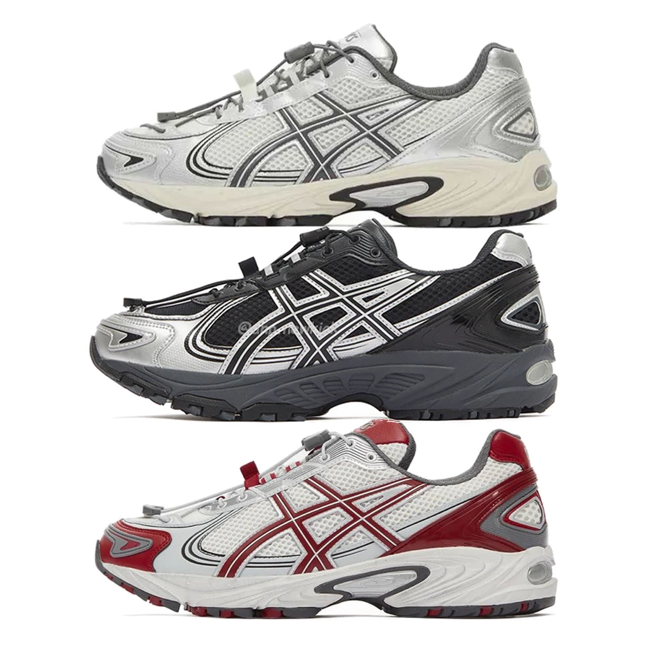 Asics Gel Kahana Tr V4 Carbon Black Silver White Cream Cranberry (1) - newkick.vip