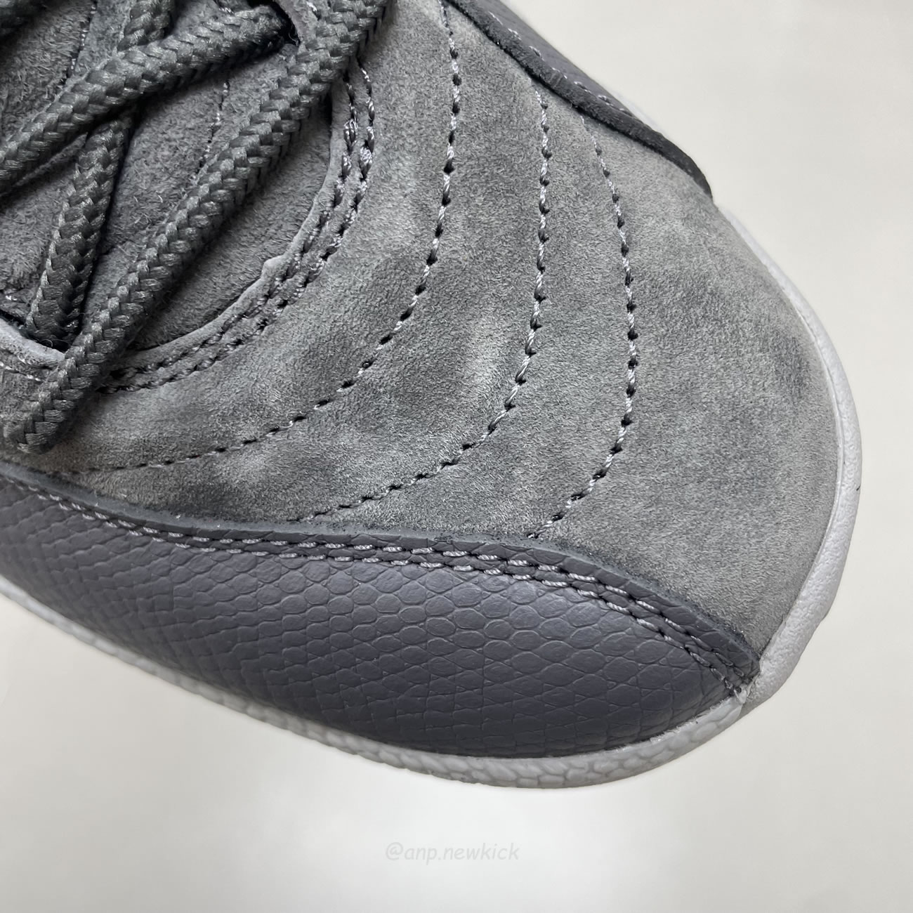 Air Jordan 12 Retro Dark Grey 130690 005 (7) - newkick.vip