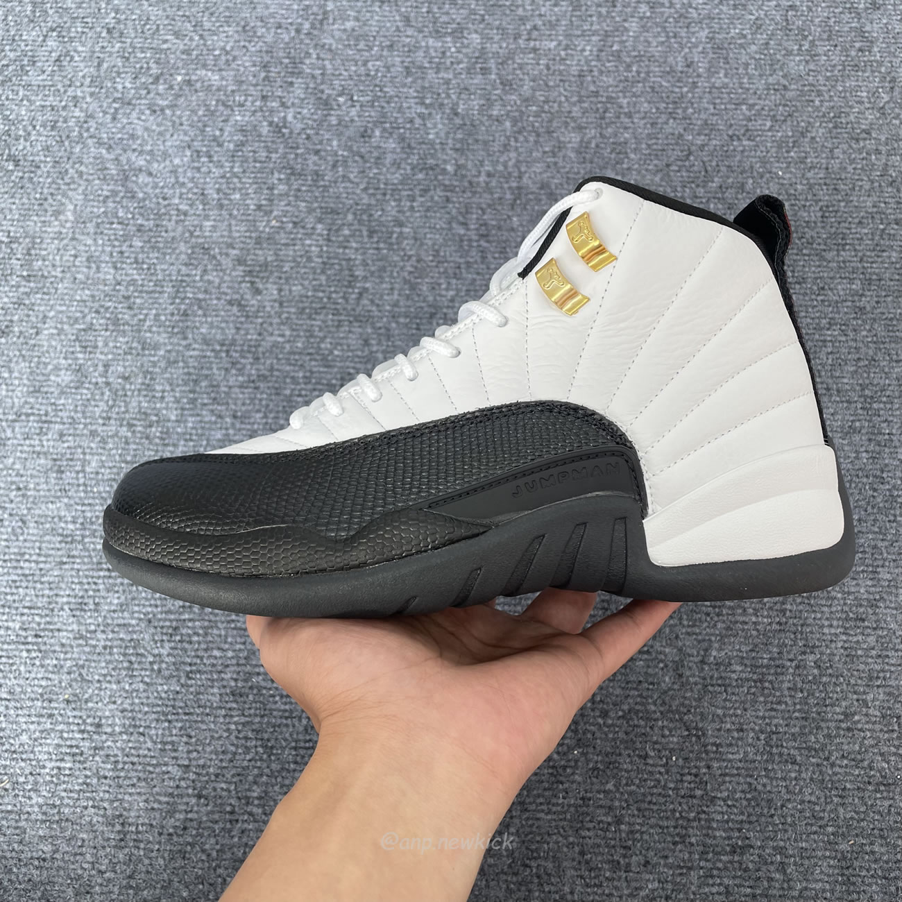 Air Jordan 12 Retro Taxi White Gold 130690 125 (11) - newkick.vip