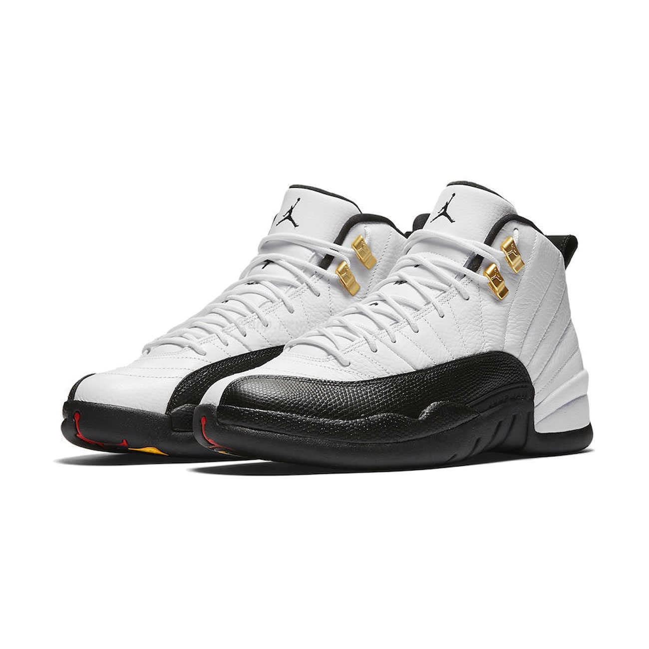 Air Jordan 12 Retro Taxi White Gold 130690 125 (13) - newkick.vip