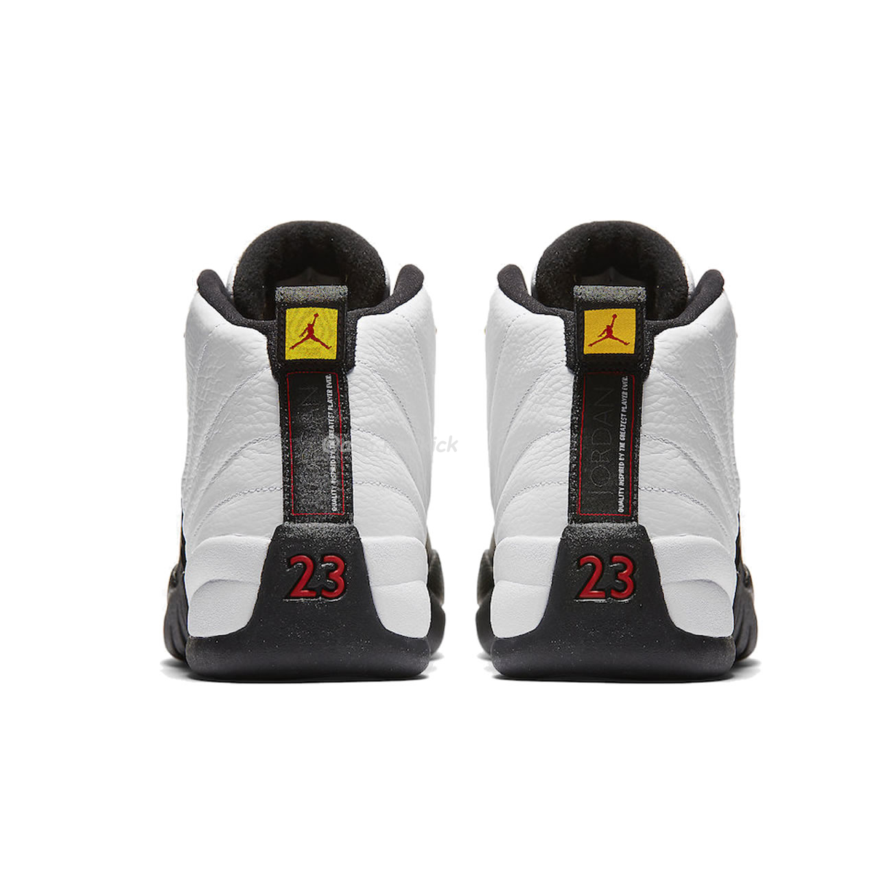 Air Jordan 12 Retro Taxi White Gold 130690 125 (4) - newkick.vip