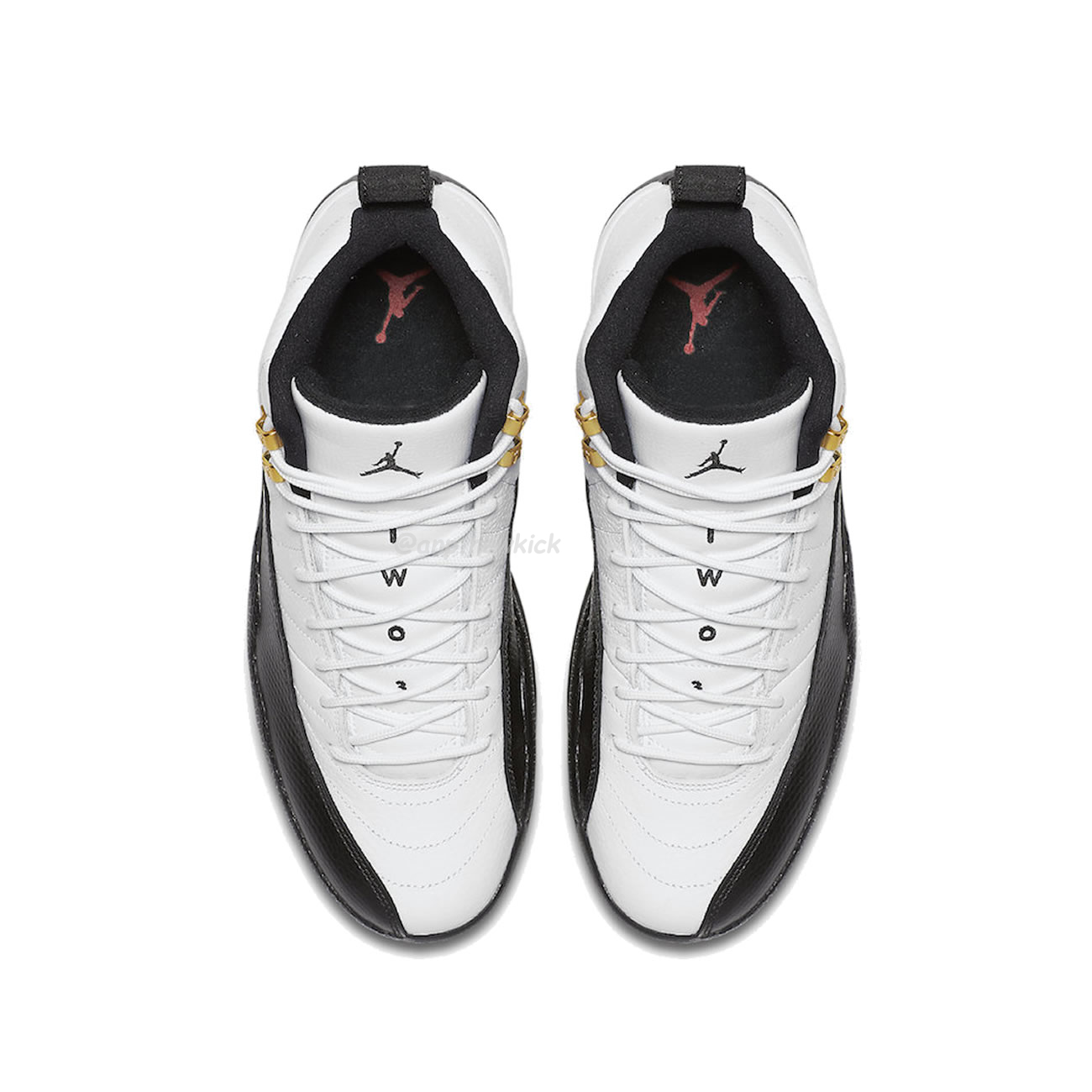 Air Jordan 12 Retro Taxi White Gold 130690 125 (7) - newkick.vip