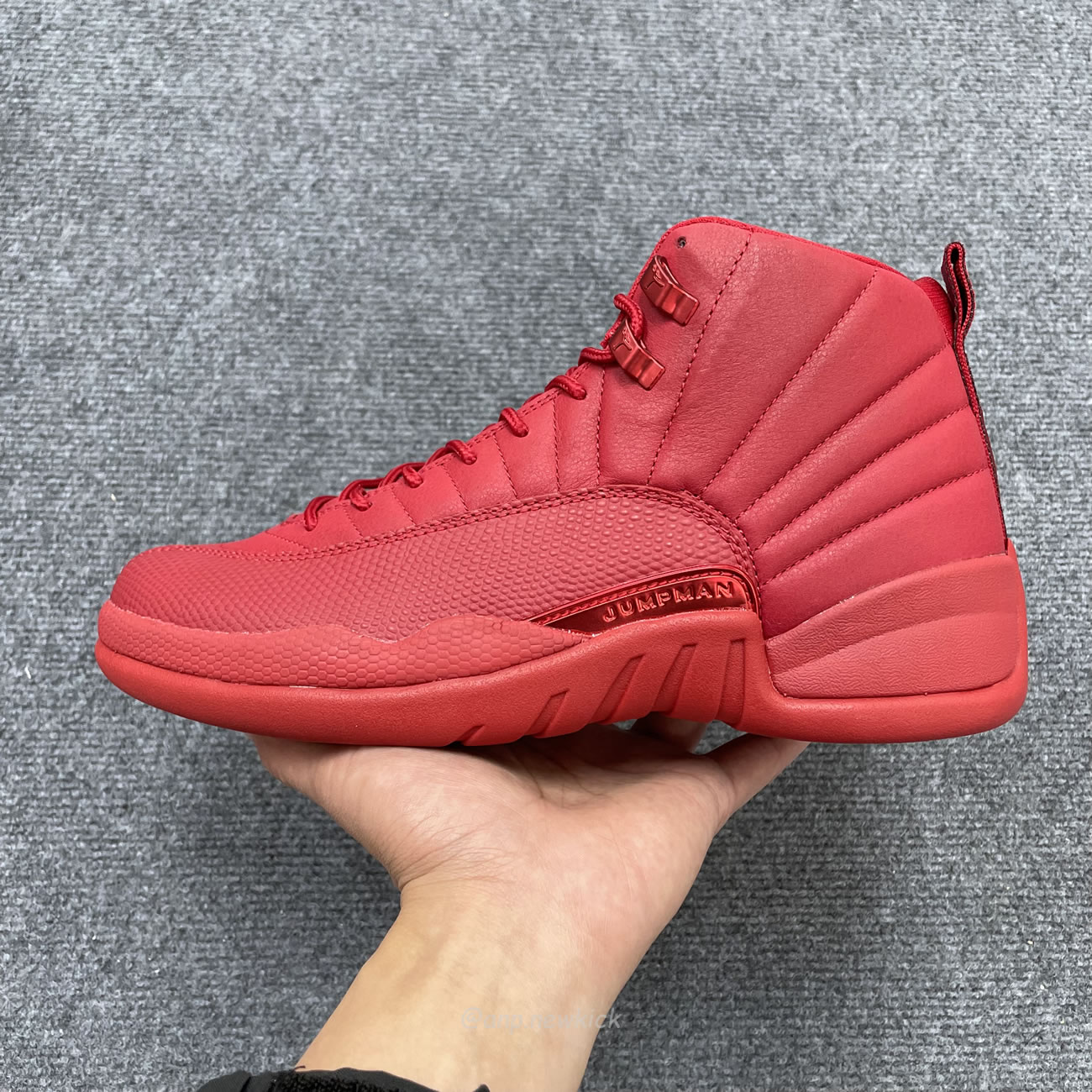 Air Jordan 12 Retro Gym Red 2018 130690 601 (2) - newkick.vip