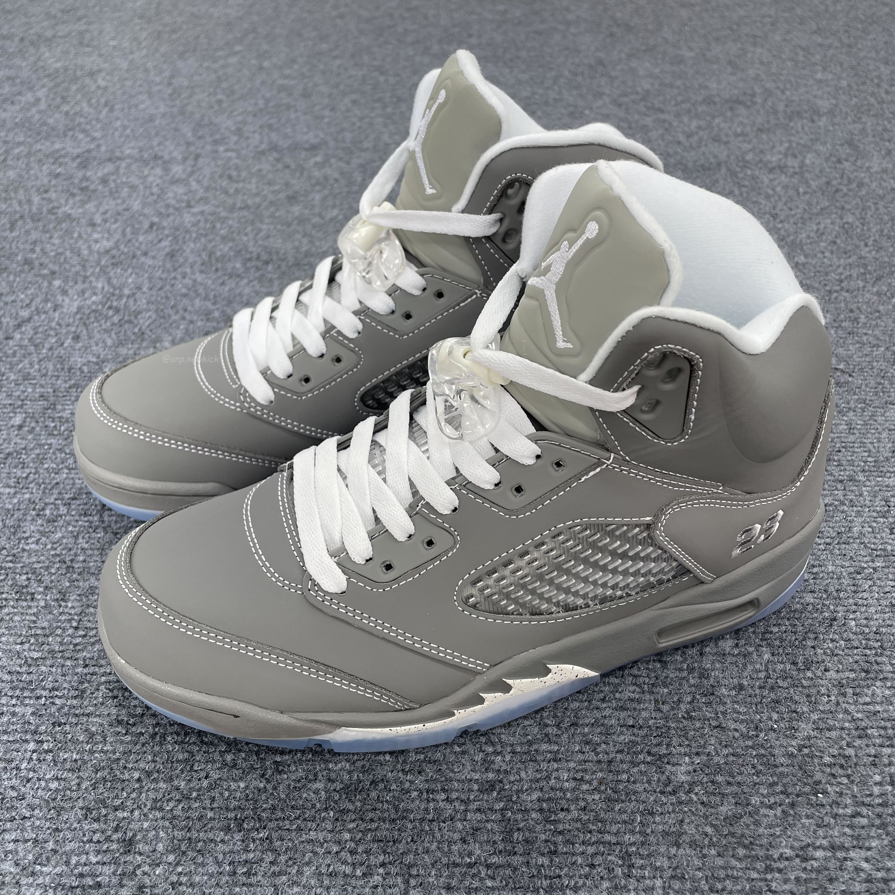 Air Jordan 5 Retro Wolf Grey 136027 005 (6) - newkick.vip