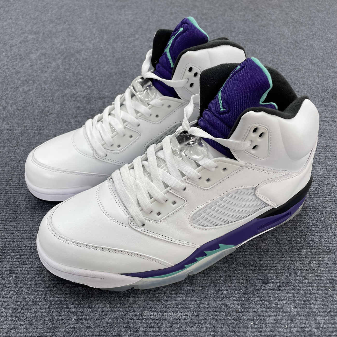 Air Jordan 5 Retro Grape 2013 136027 108 (4) - newkick.vip