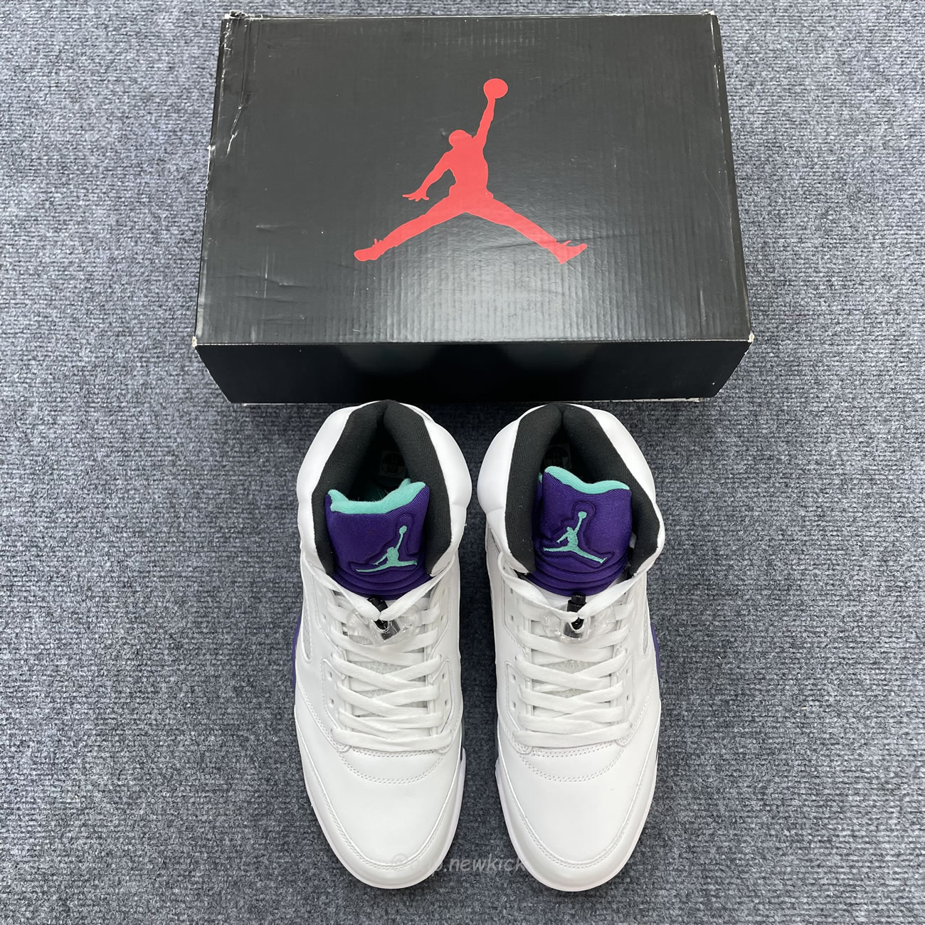 Air Jordan 5 Retro Grape 2013 136027 108 (7) - newkick.vip