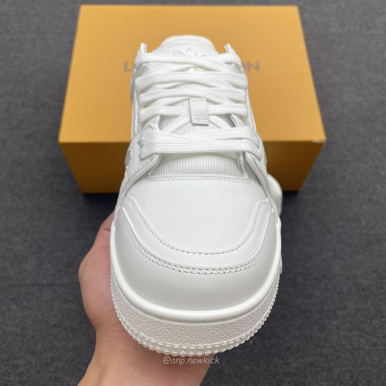 Louis Vuitton Lv Trainer Sneaker White 1a8wav (6) - newkick.vip