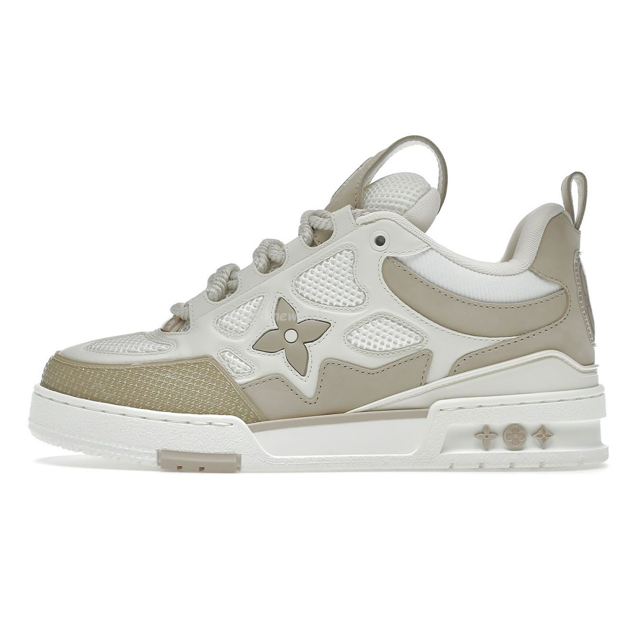 Louis Vuitton Lv Skate Sneaker Beige White 1aarqh (1) - newkick.vip