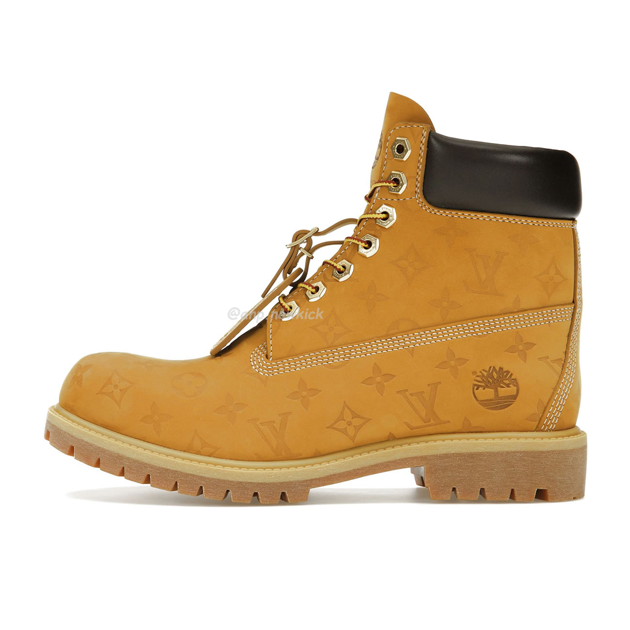 Louis Vuitton Timberland 6 Ankle Boot Wheat Monogram 1ad72x (1) - newkick.vip