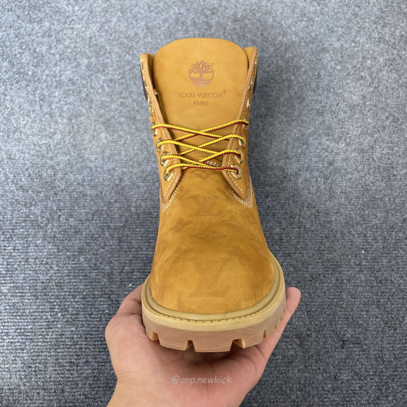 Louis Vuitton Timberland 6 Ankle Boot Wheat Monogram 1ad72x (13) - newkick.vip