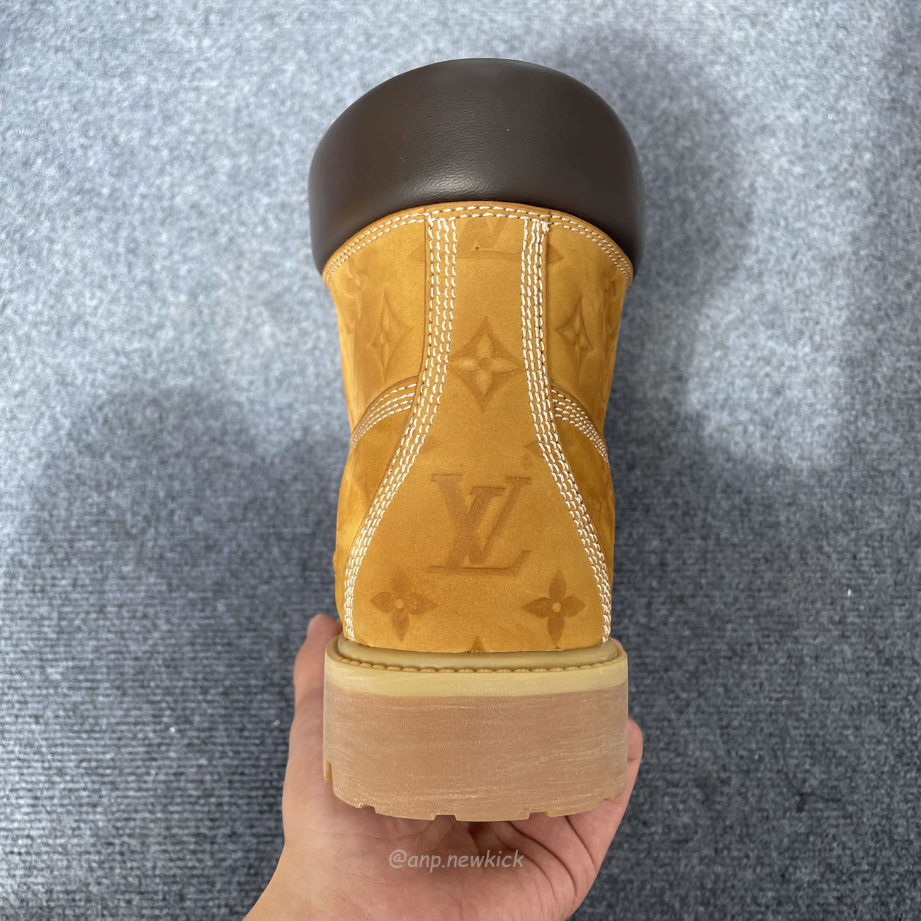 Louis Vuitton Timberland 6 Ankle Boot Wheat Monogram 1ad72x (18) - newkick.vip