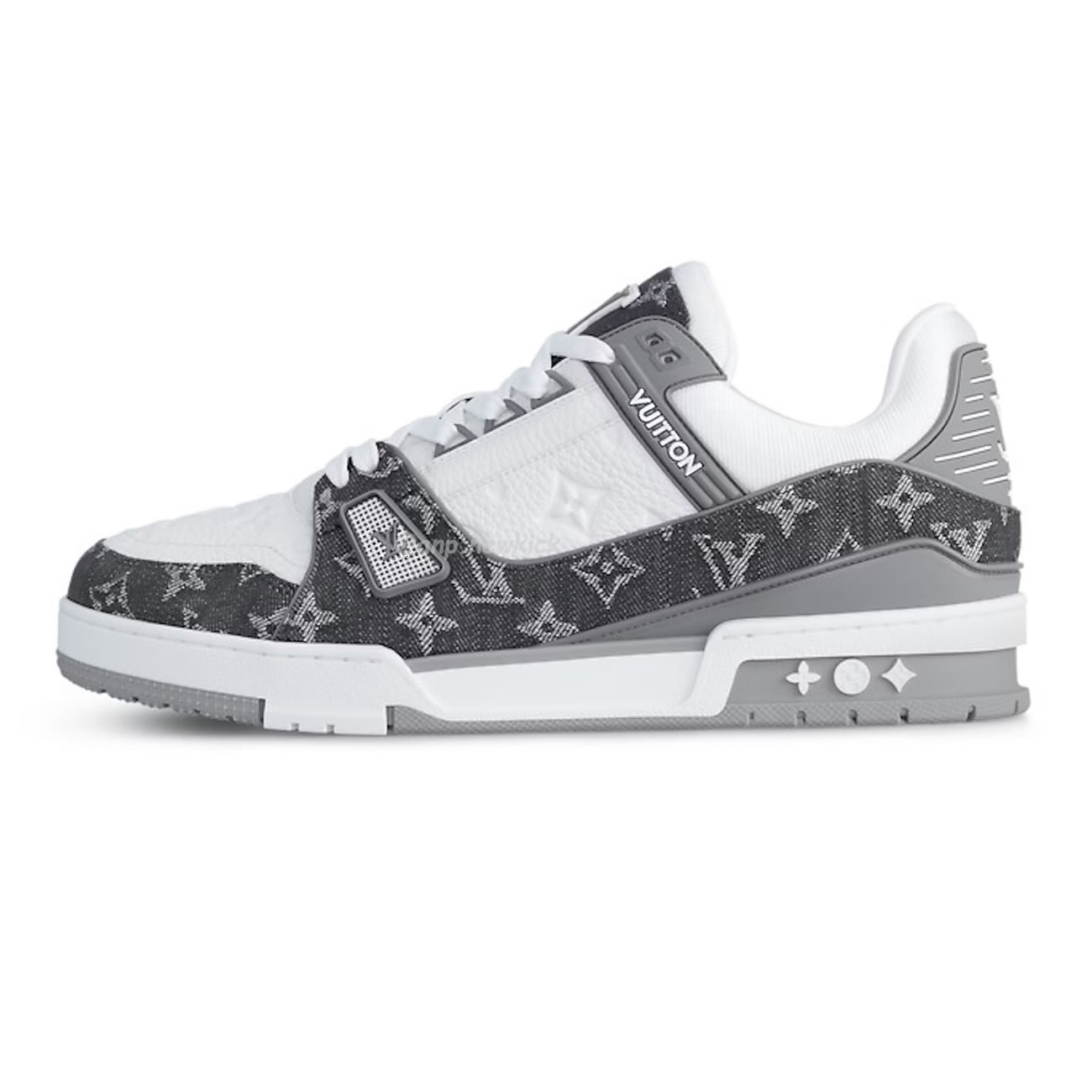 Louis Vuitton Trainer Monogram Denim Grey White 1adf58 (0) - newkick.vip