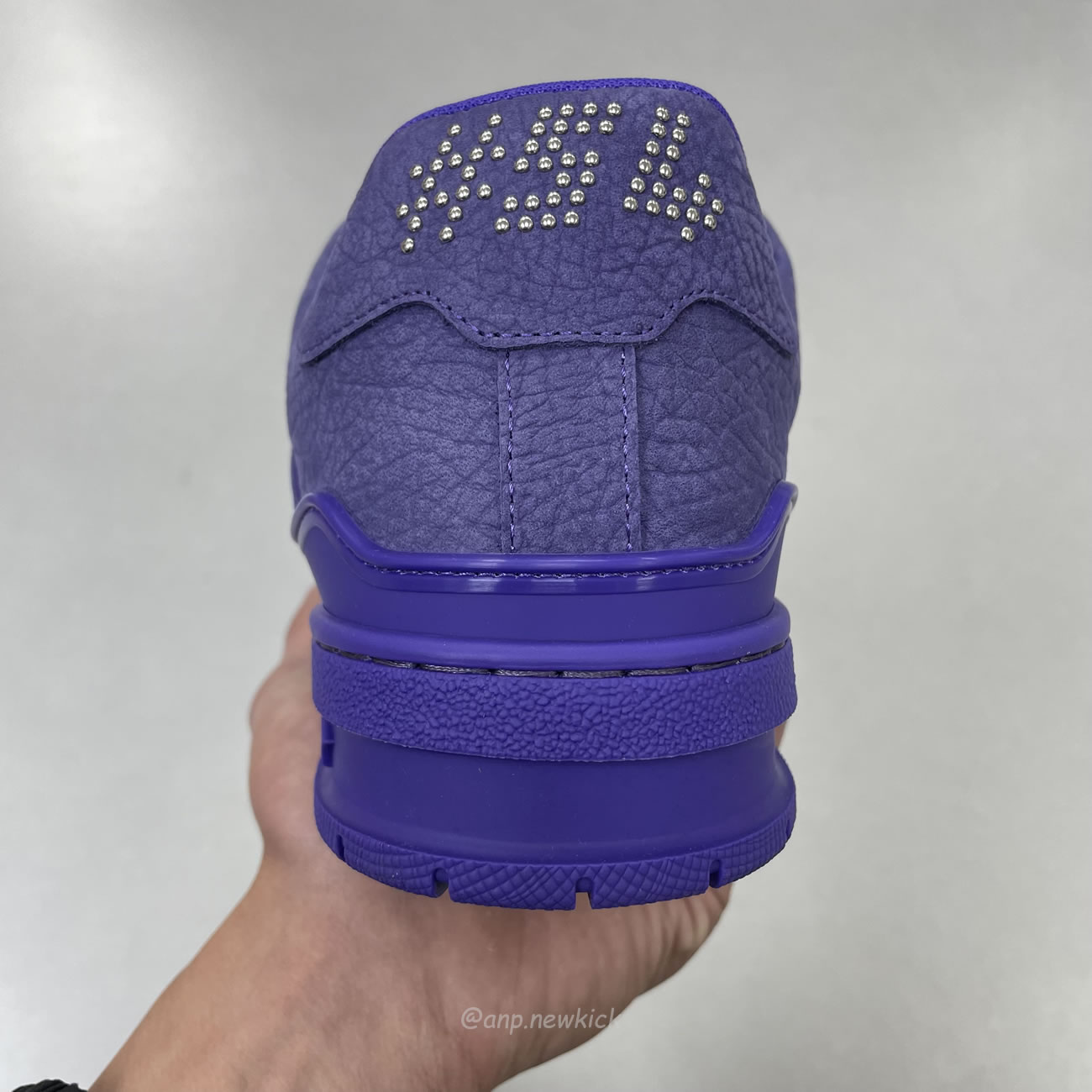 Louis Vuitton Lv Trainer Maxi Sneaker Violet 1adhae (4) - newkick.vip