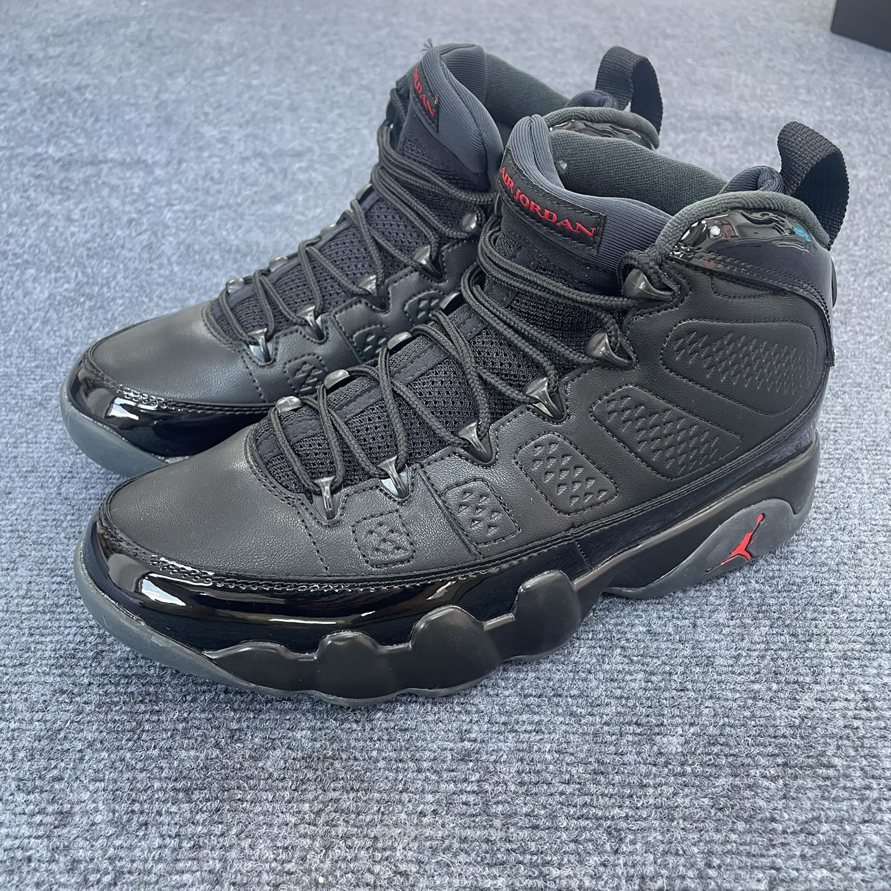 Air Jordan 9 Retro Bred Patent 302370 014 (3) - newkick.vip