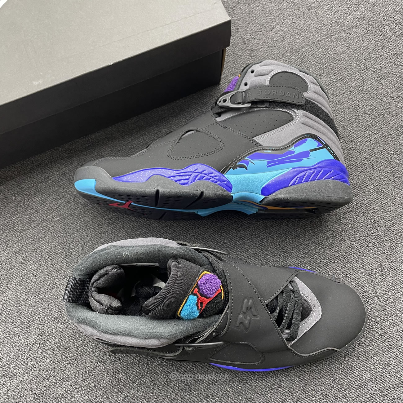 Air Jordan 8 Retro Aqua 2015 305381 025 (6) - newkick.vip