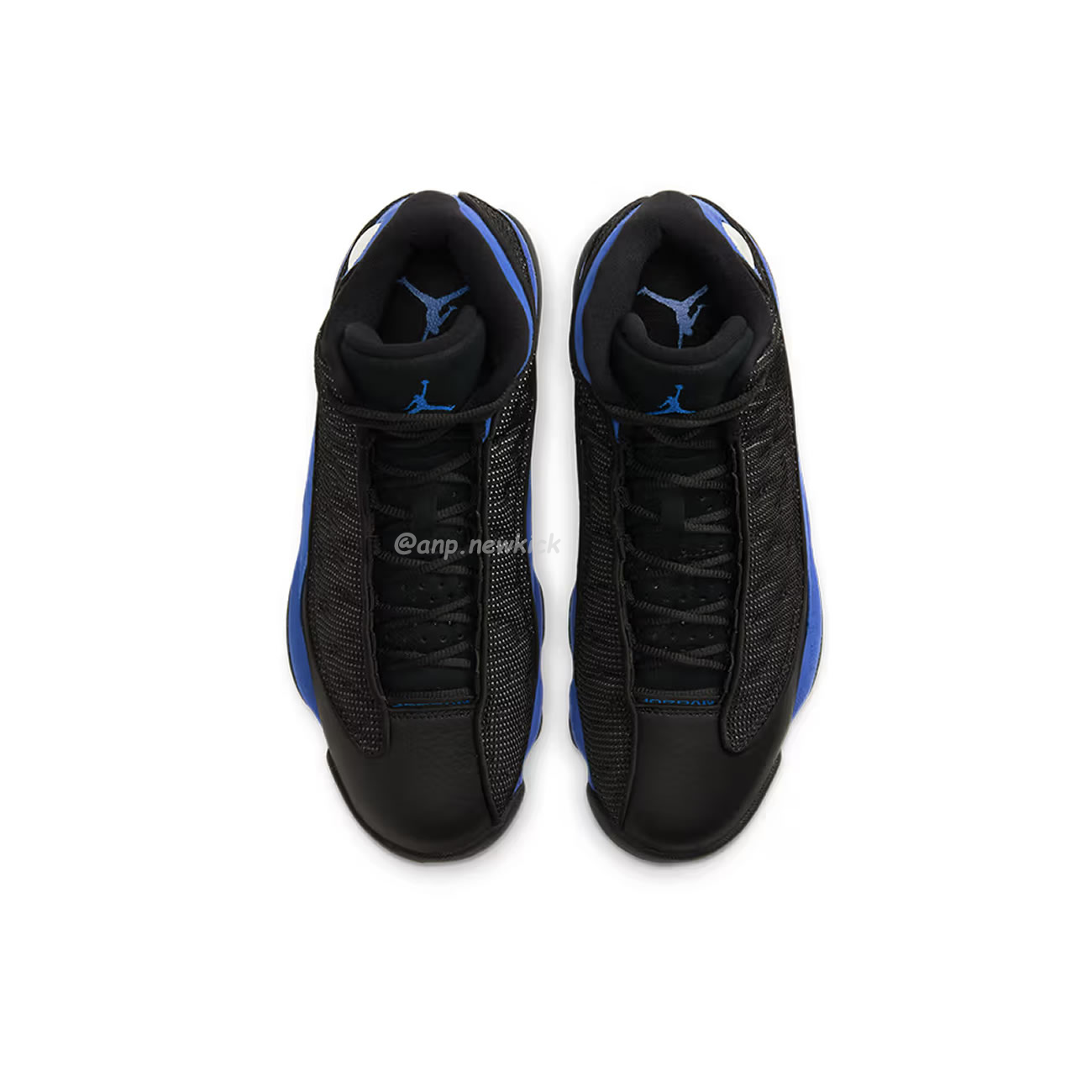 Air Jordan 13 Retro Black Hyper Royal 414571 040 (14) - newkick.vip