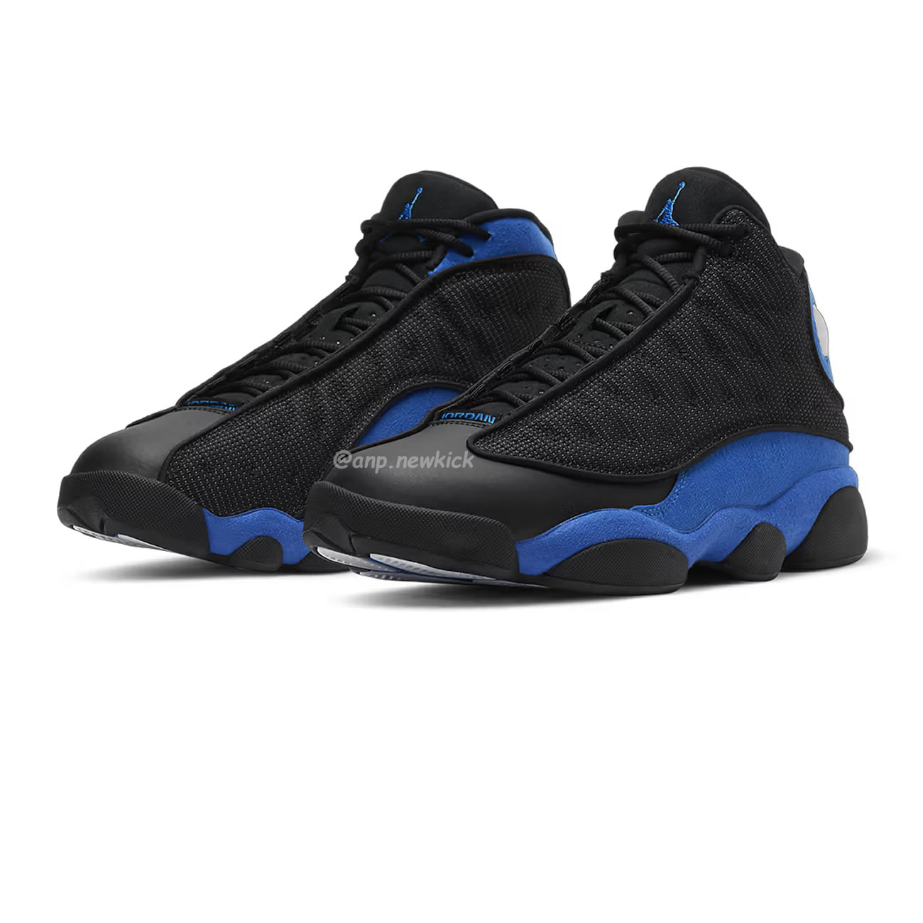 Air Jordan 13 Retro Black Hyper Royal 414571 040 (15) - newkick.vip