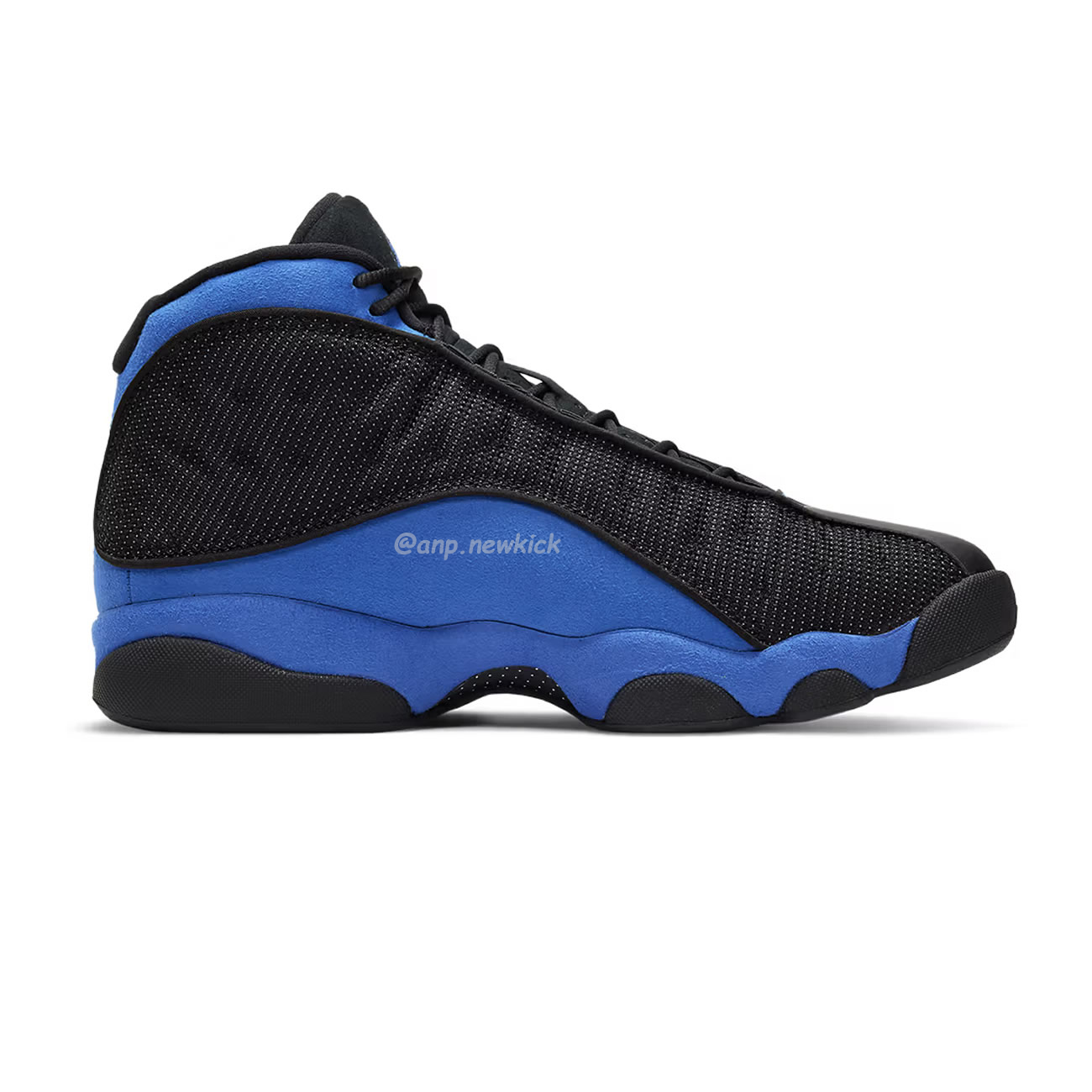 Air Jordan 13 Retro Black Hyper Royal 414571 040 (2) - newkick.vip