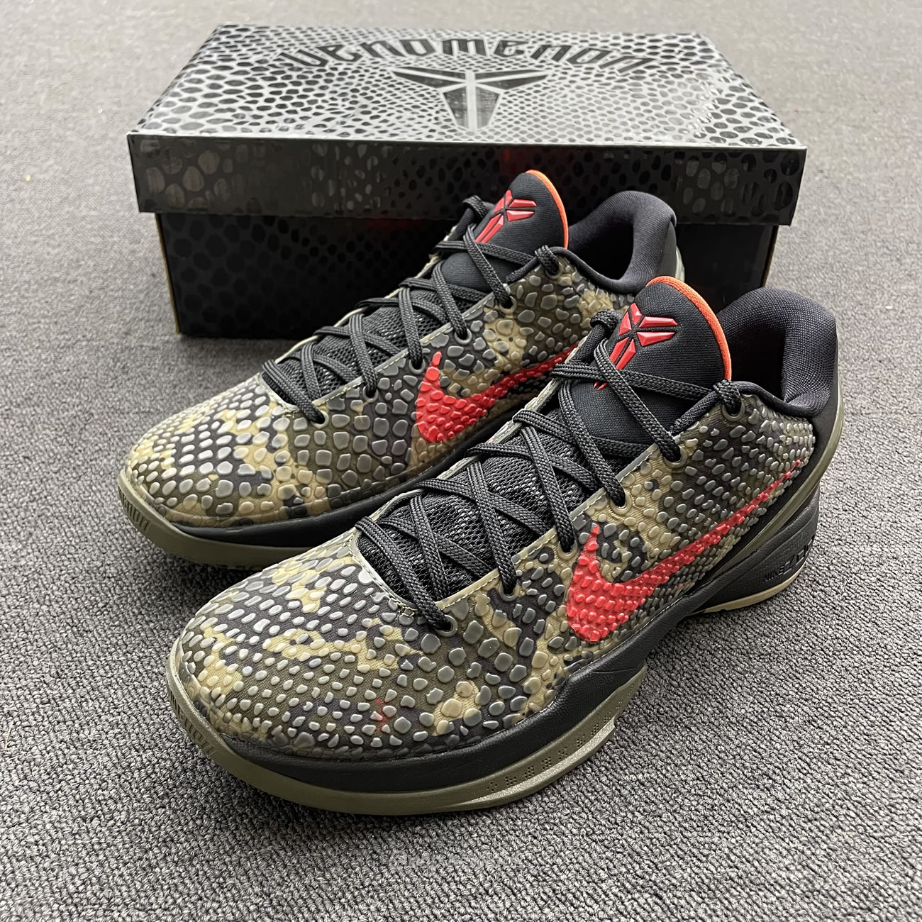 Nike Kobe 6 Italian Camo 429659 900 (10) - newkick.vip