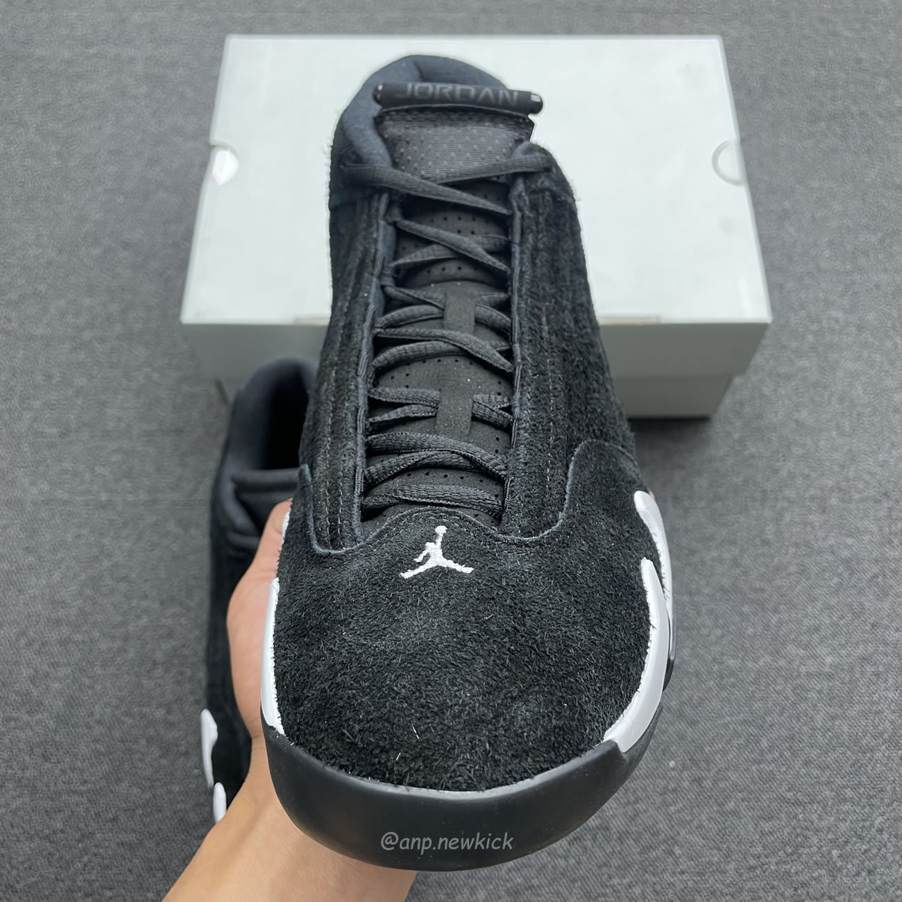 Air Jordan 14 Retro Black White 487471 016 (3) - newkick.vip