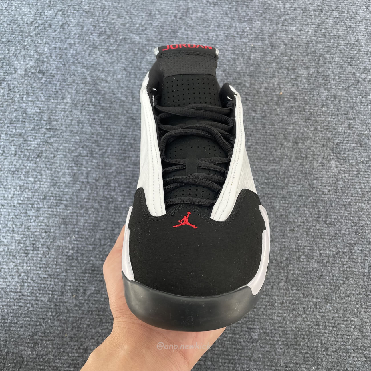 Air Jordan 14 Retro Black Toe 2024 487471 160 (2) - newkick.vip