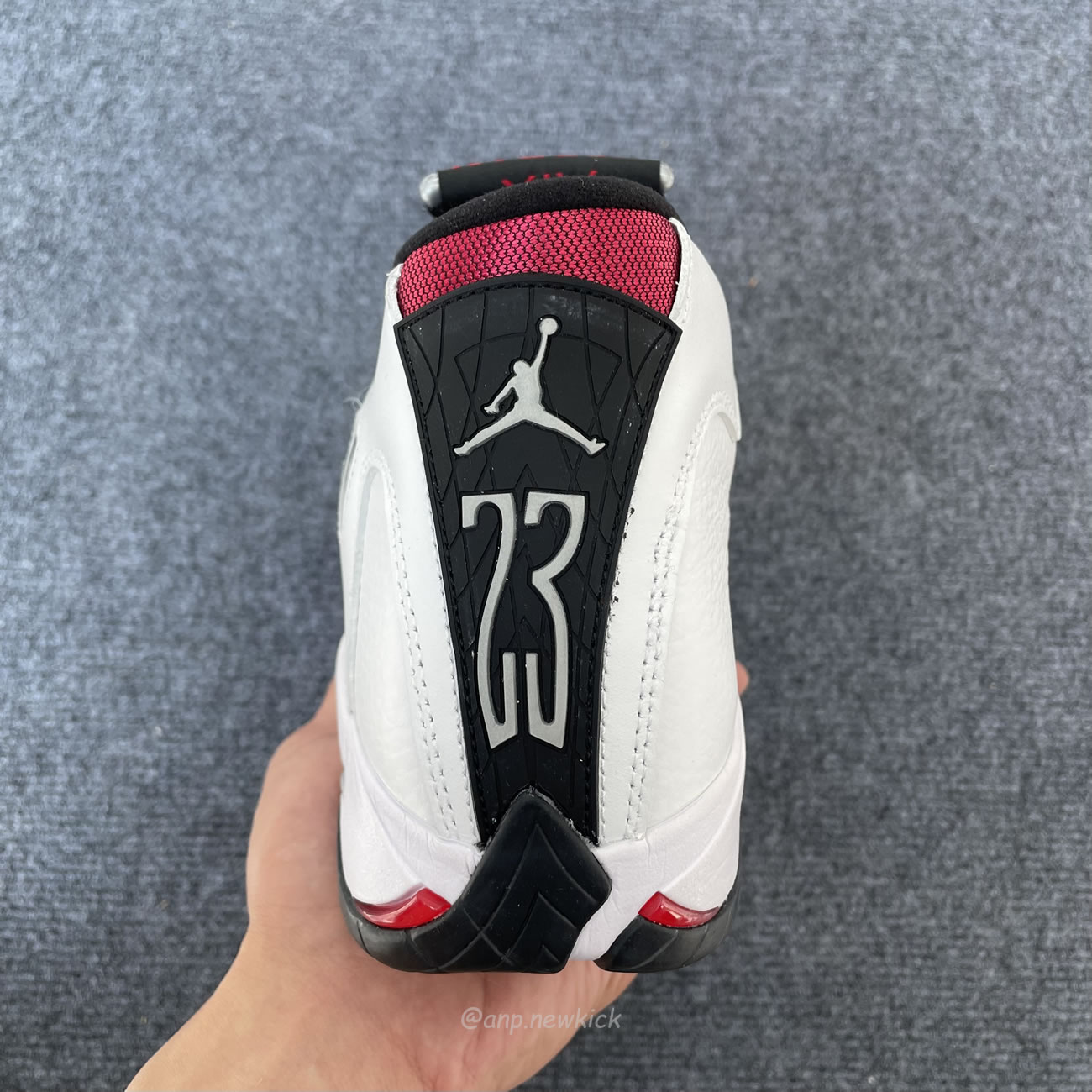 Air Jordan 14 Retro Black Toe 2024 487471 160 (5) - newkick.vip